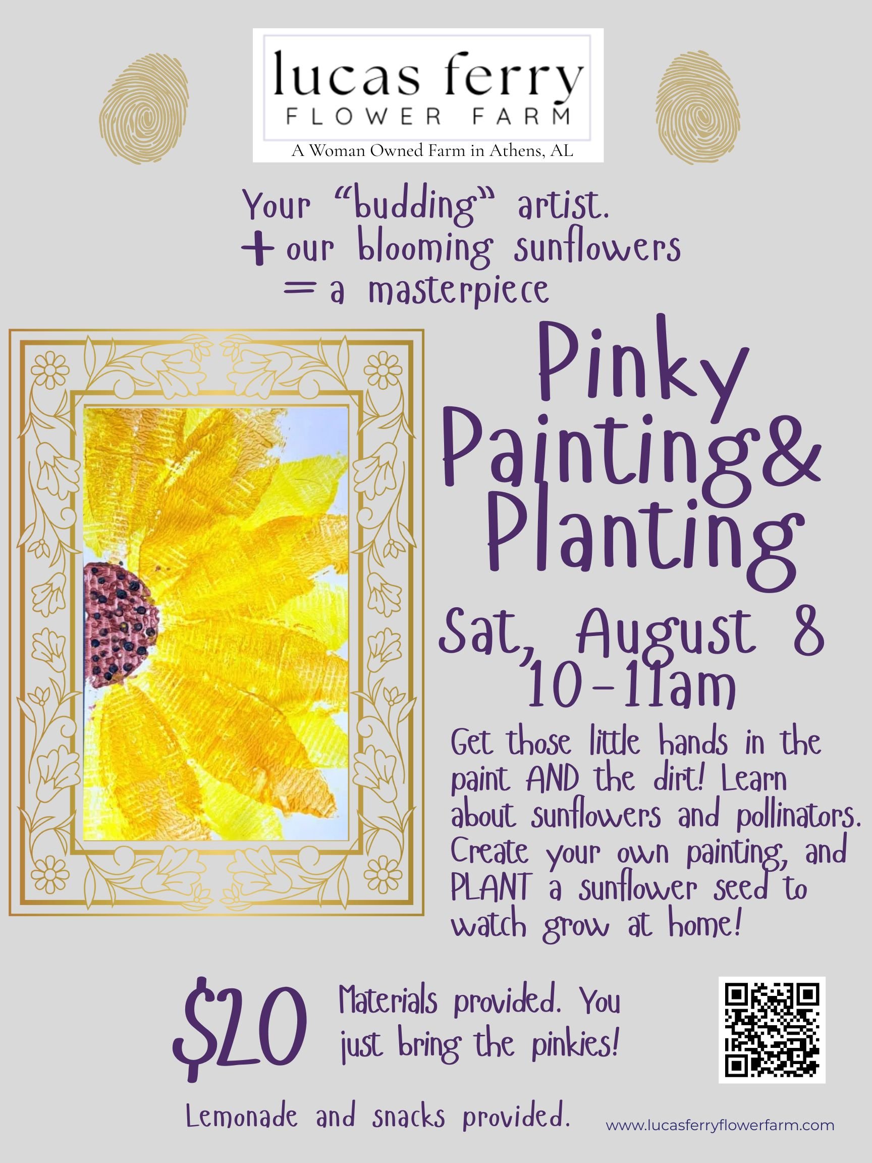 Sunflower Pinky Painting