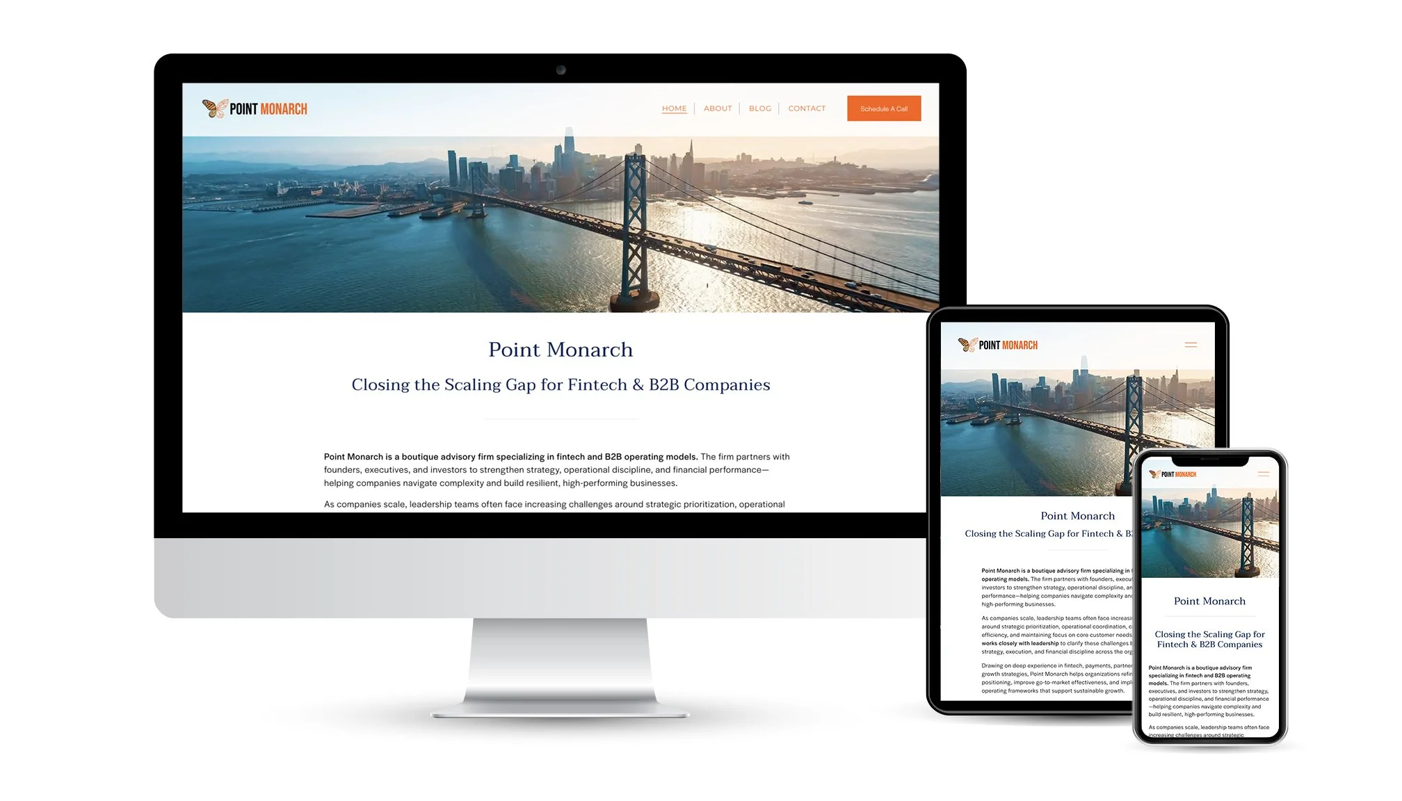 Point Monarch website