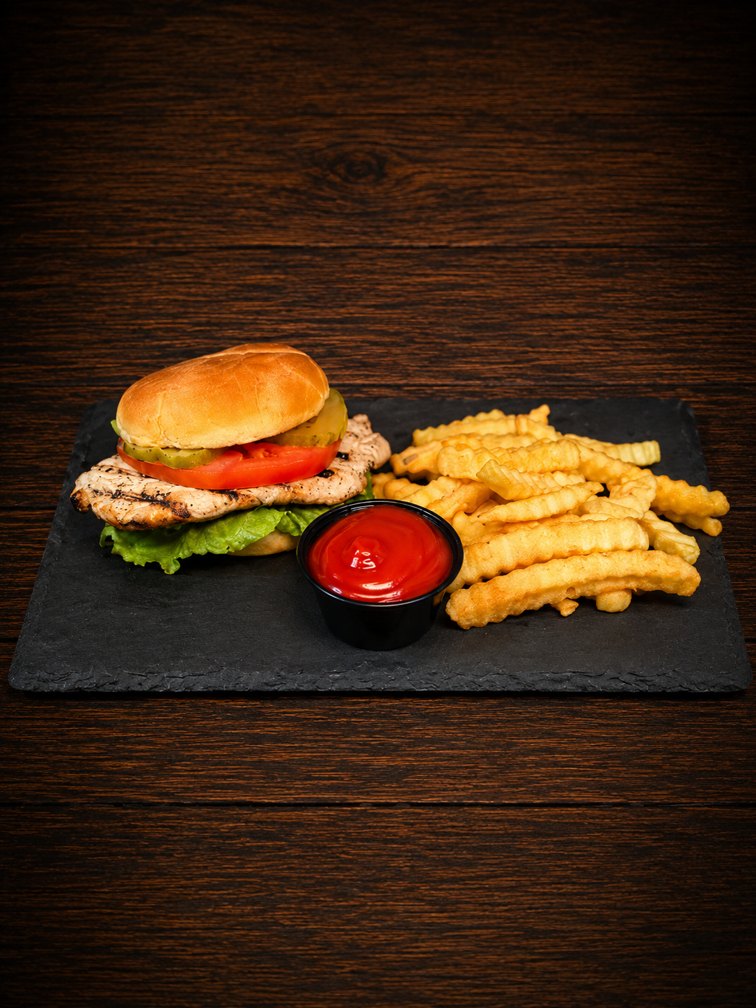 9. Grilled Pork Loin Sandwich Meal