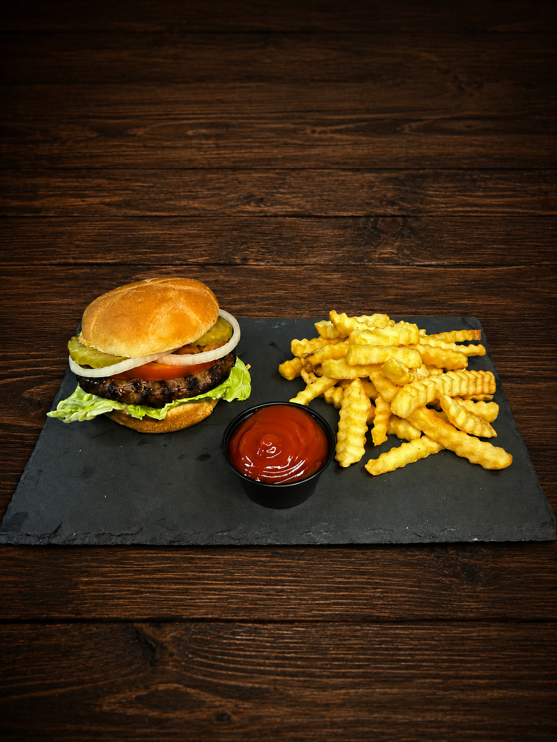 12. BBQ Pork Burger Meal