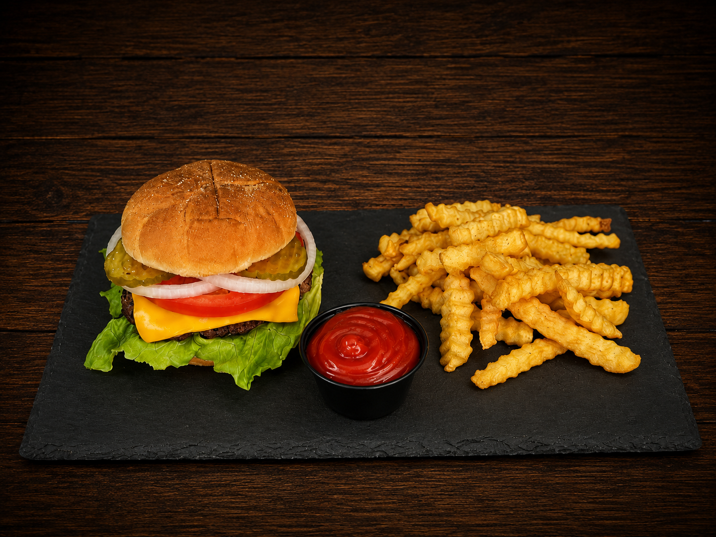 2. 1/4 lb Burger Meal