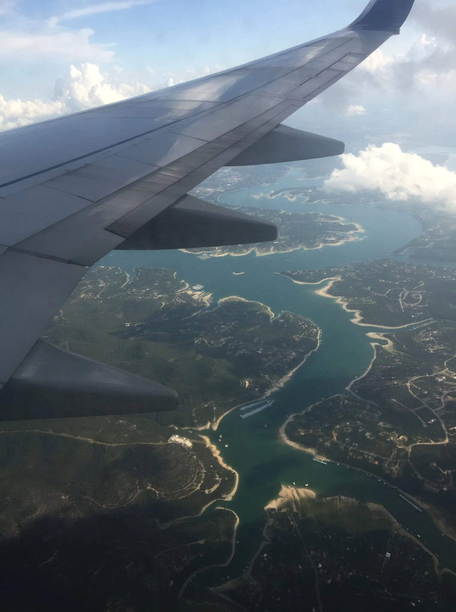 flying over TX by Elisa Crawford little power songs