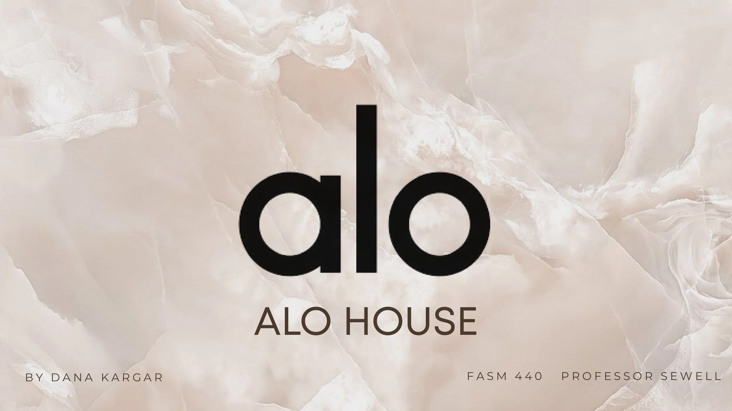 Alo House Project: Creating a Flagship Store