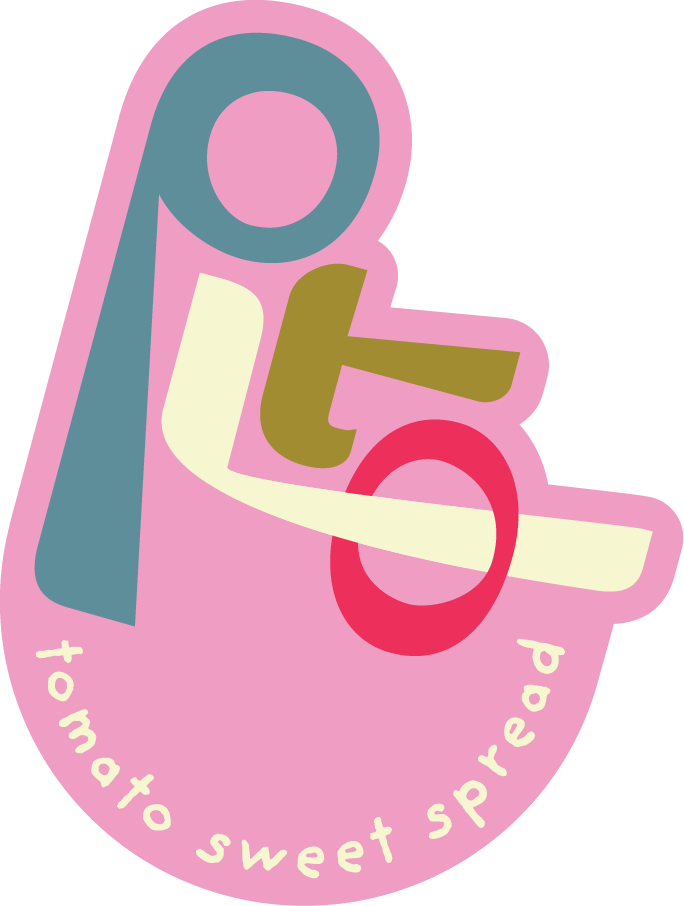 Colorful mouth with the word 'Pops' and the phrase 'to Moto sweet spread' underneath.