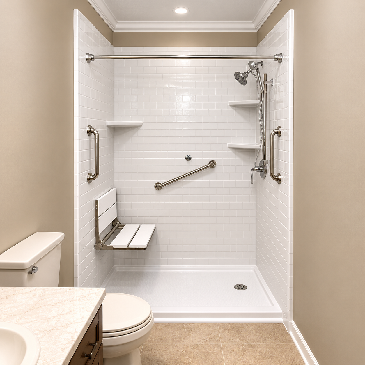 Montgomery Showers Bath Remodel