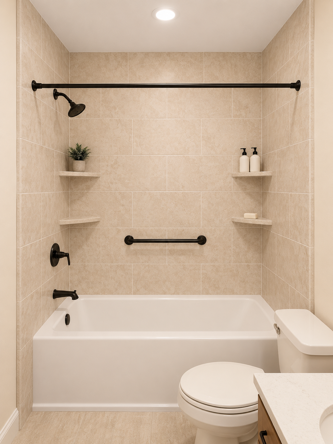 Bathtub Remodel in Chattanooga - Montgomery Showers