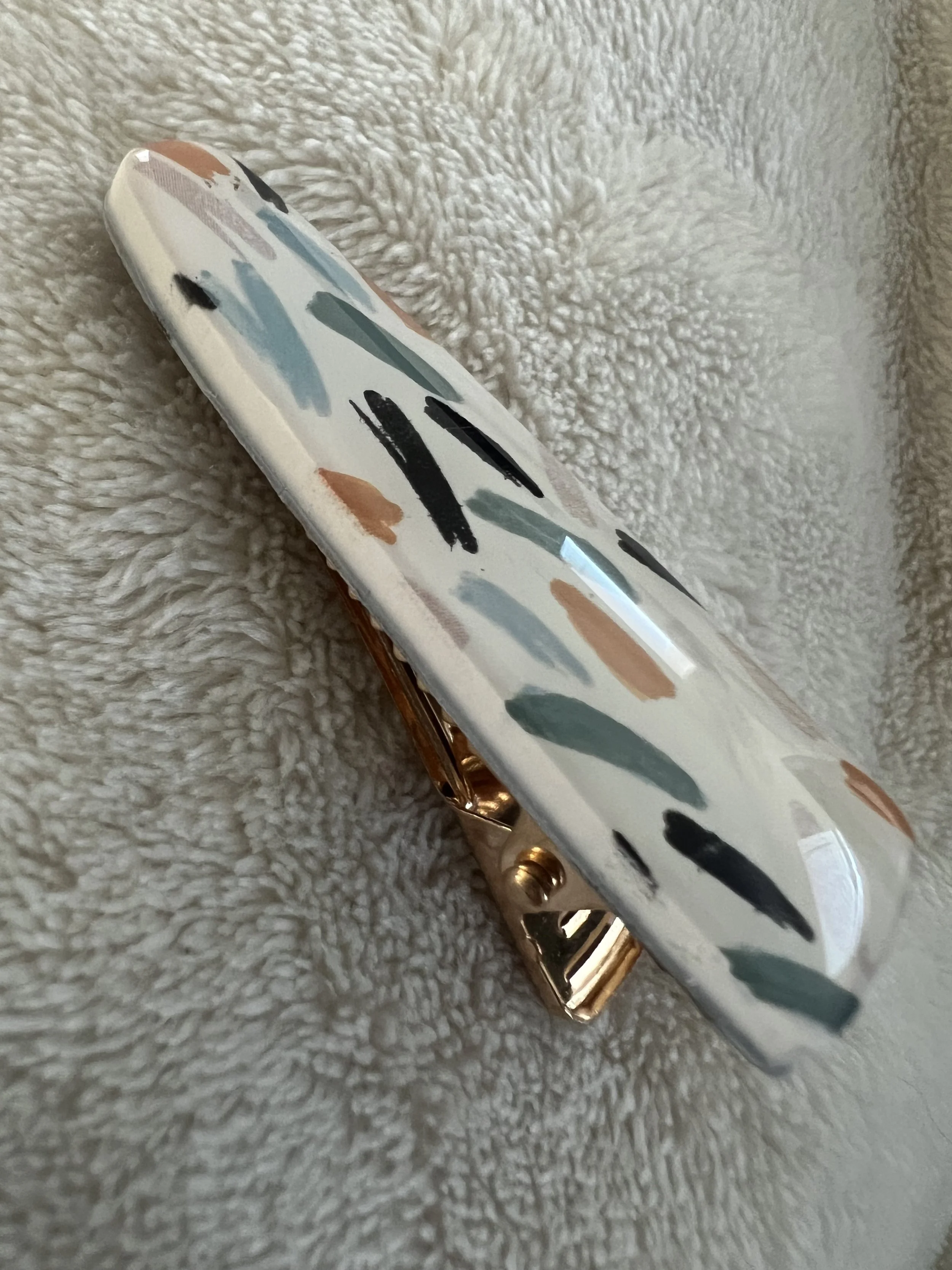 Tapered Barrette | Brushstroke