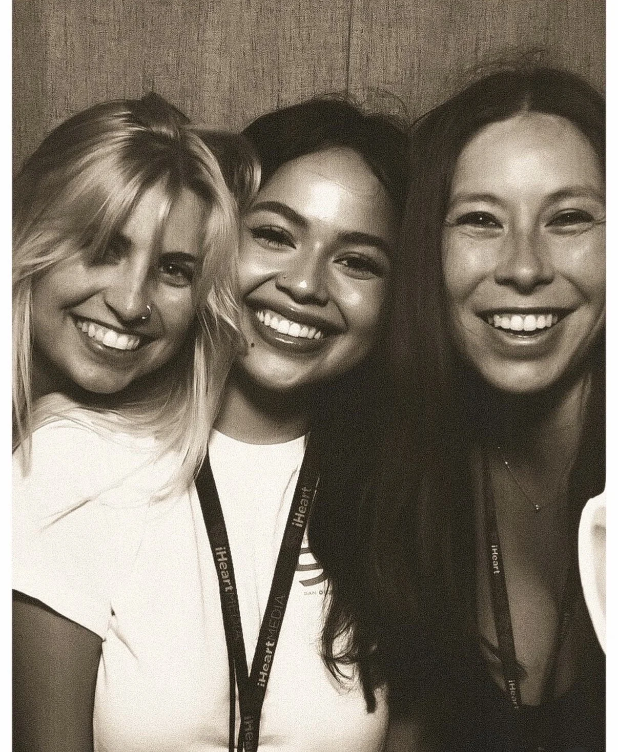 group of three women smiling