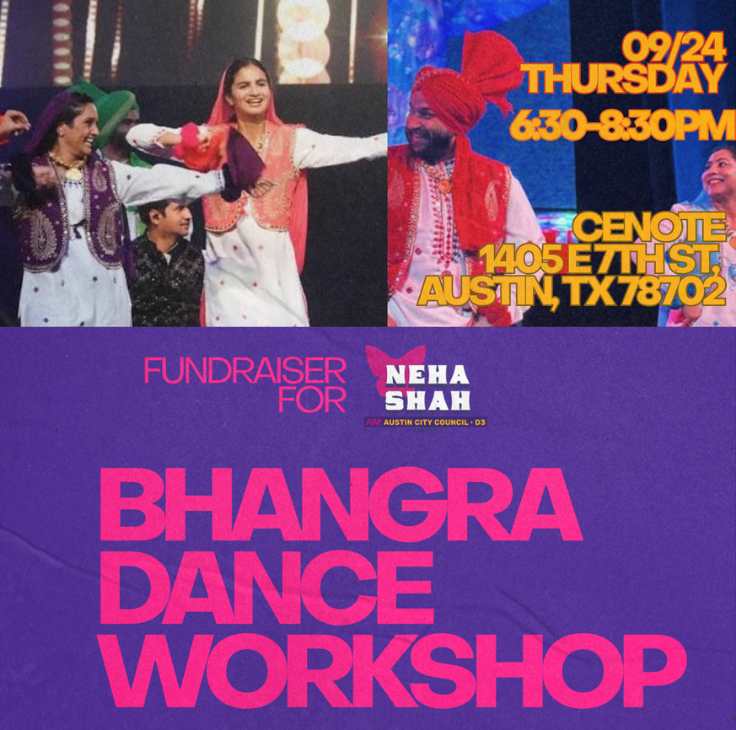 Bhangra Dance Workshop Fundraiser 