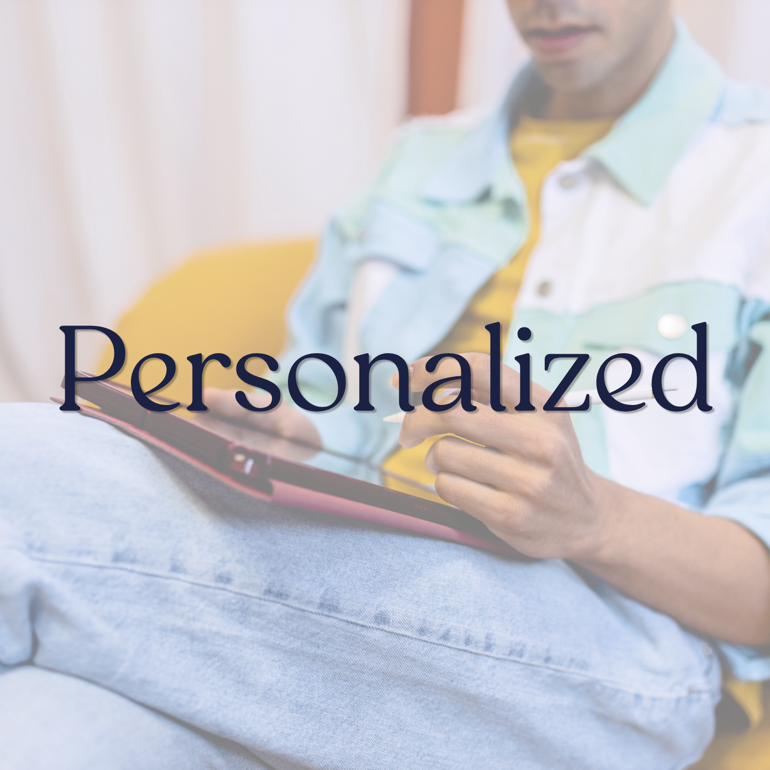 The word 'Personalized' is overlaid on the image.