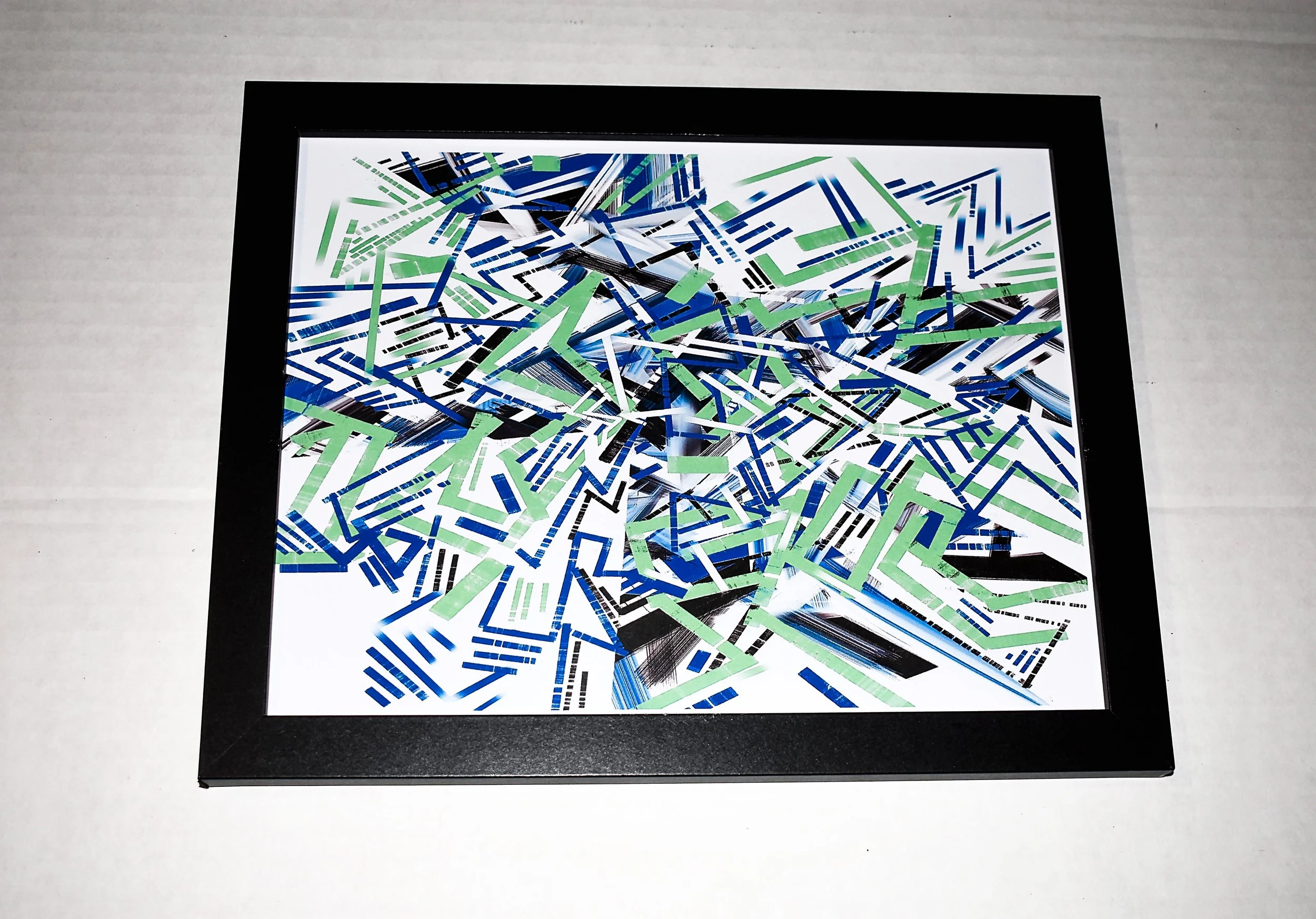 Digital Abstract Print N.12