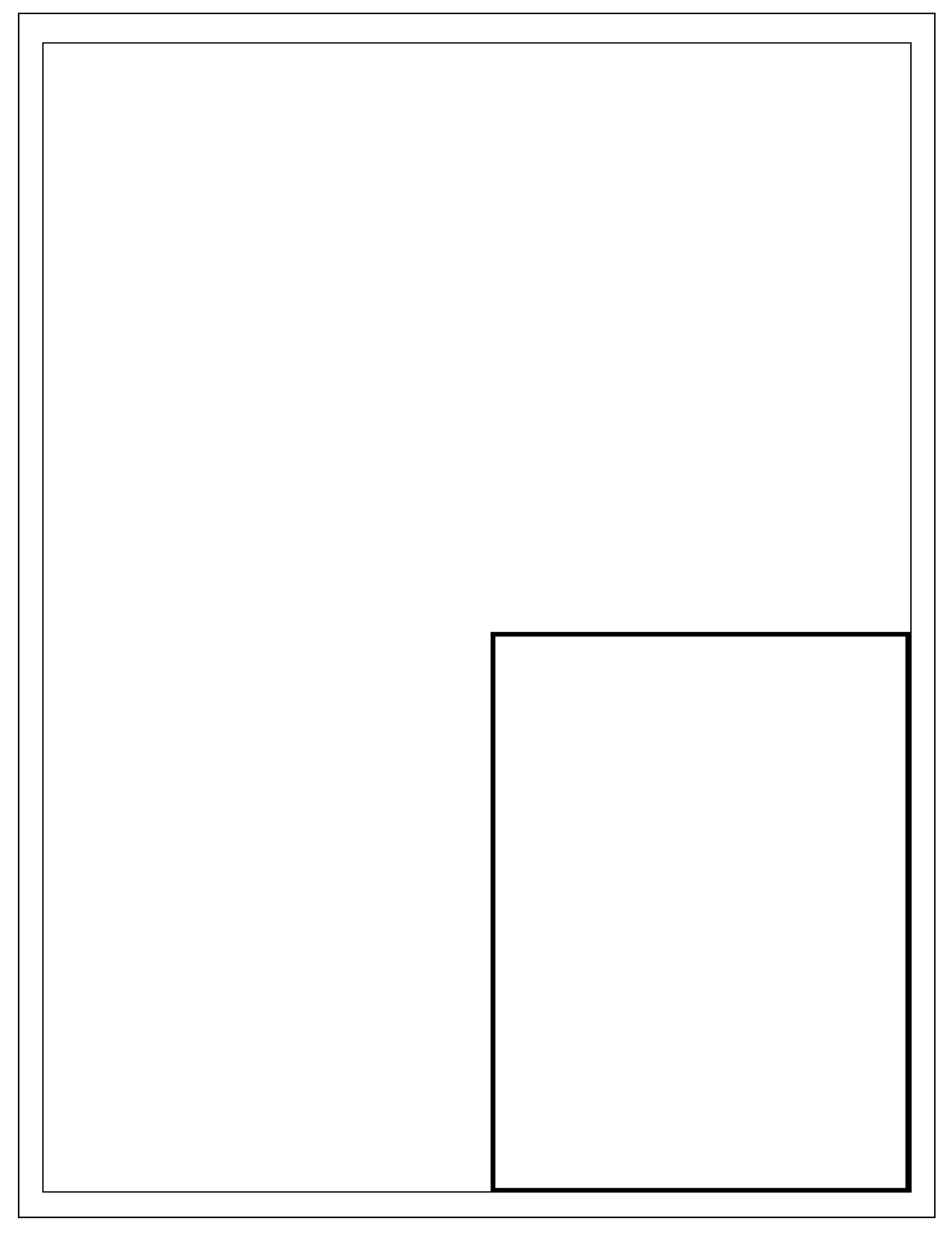 A computer screen showing a black background with white text and a small window at the bottom right corner.