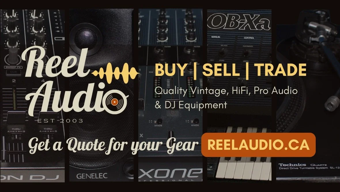 Reel Audio business card design by Radiomud