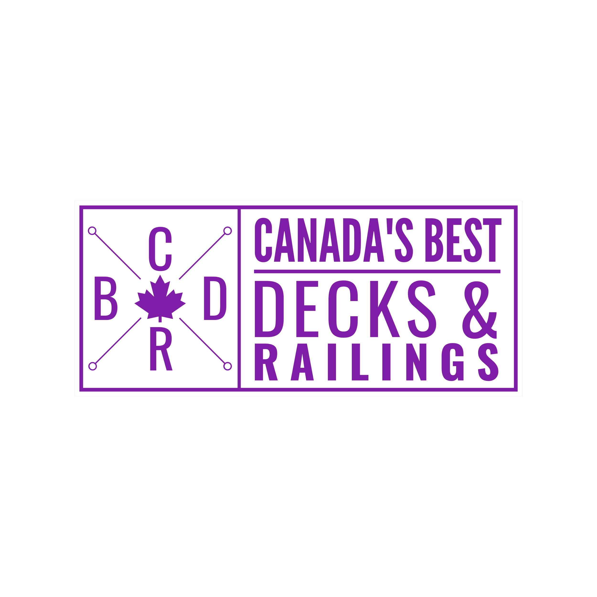 Canada's Best Decks Logo