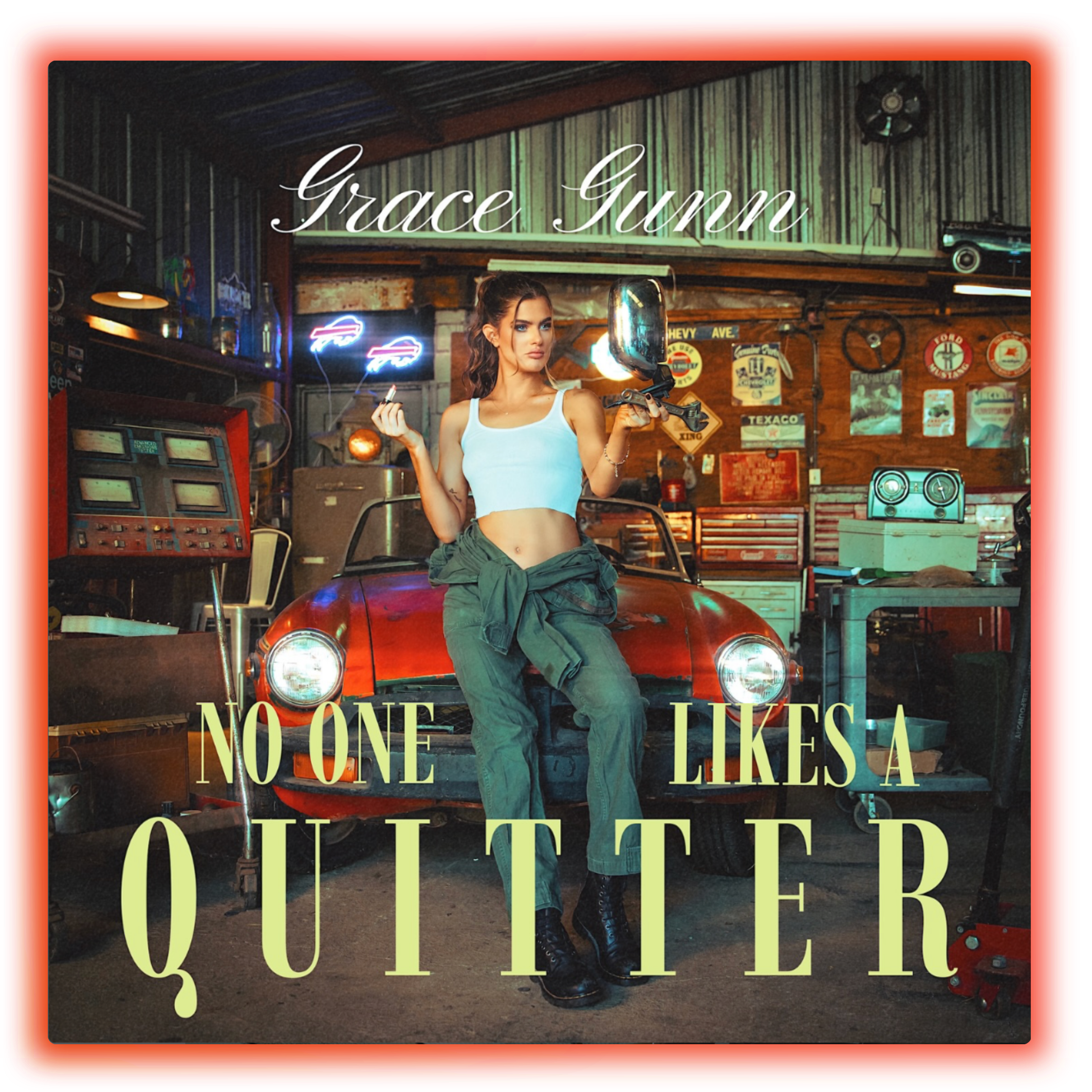No One Likes a Quitter single cover by Grace Gunn