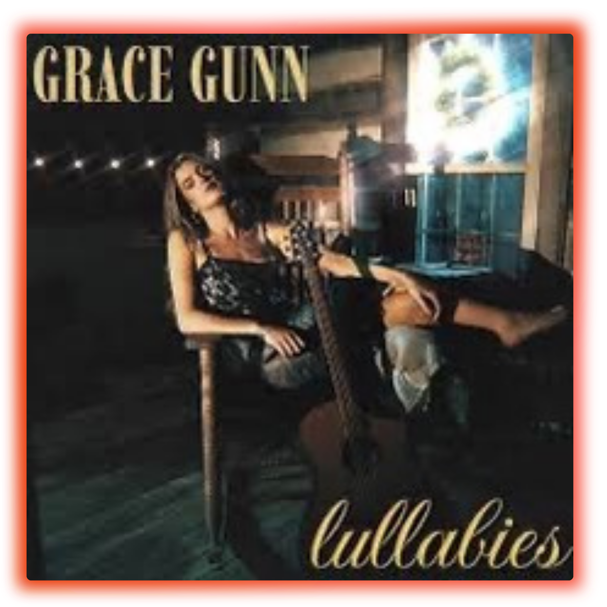 Lullabies single cover by Nashville country artist Grace Gunn