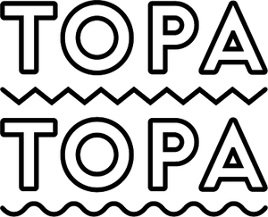 Black graphic of a musical note with a treble clef intertwined.