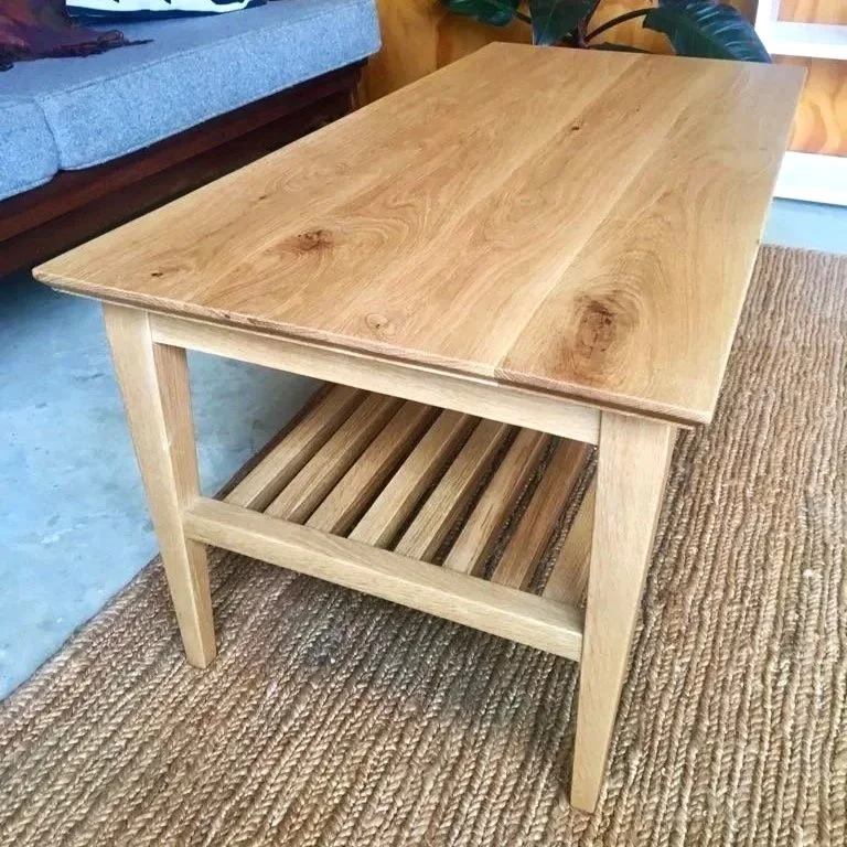 Solid Oak Coffee Table / Kūaotunu, 2018.
