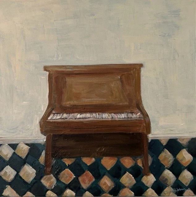 [SOLD]
Piano
12" x 12"
Acrylic and Charcoal on Canvas
