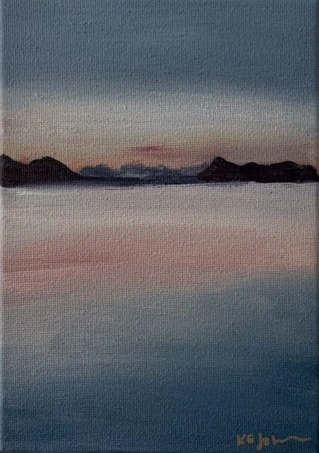 [SOLD]
Sunset in the Tetons
5" x 7"
Acrylic on Canvas