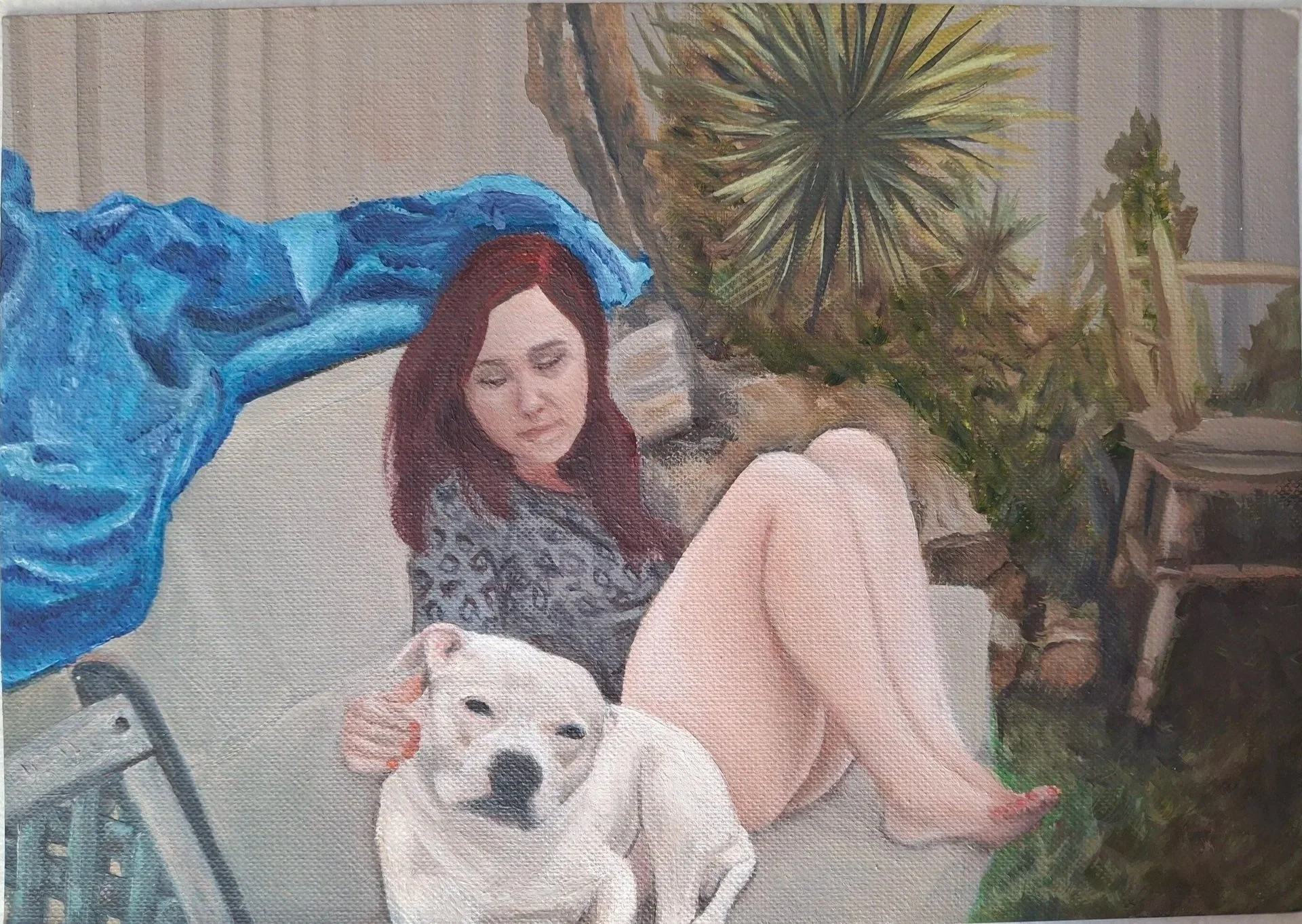 2026 oil on paper