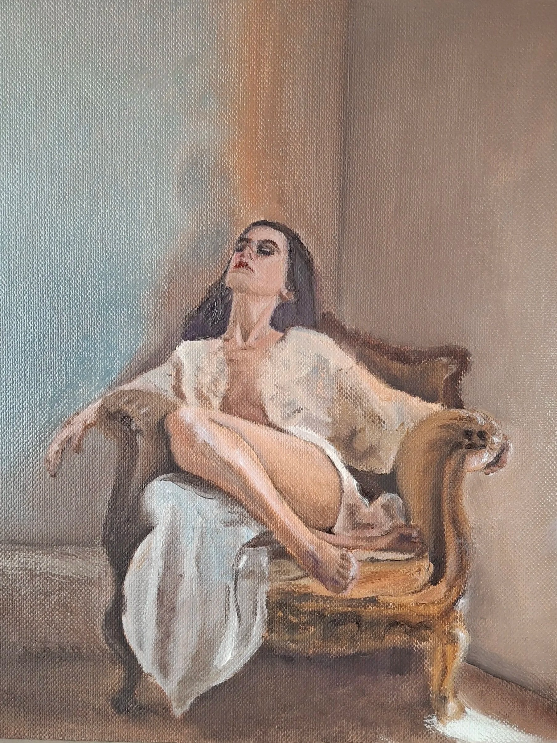 2025 oil on paper