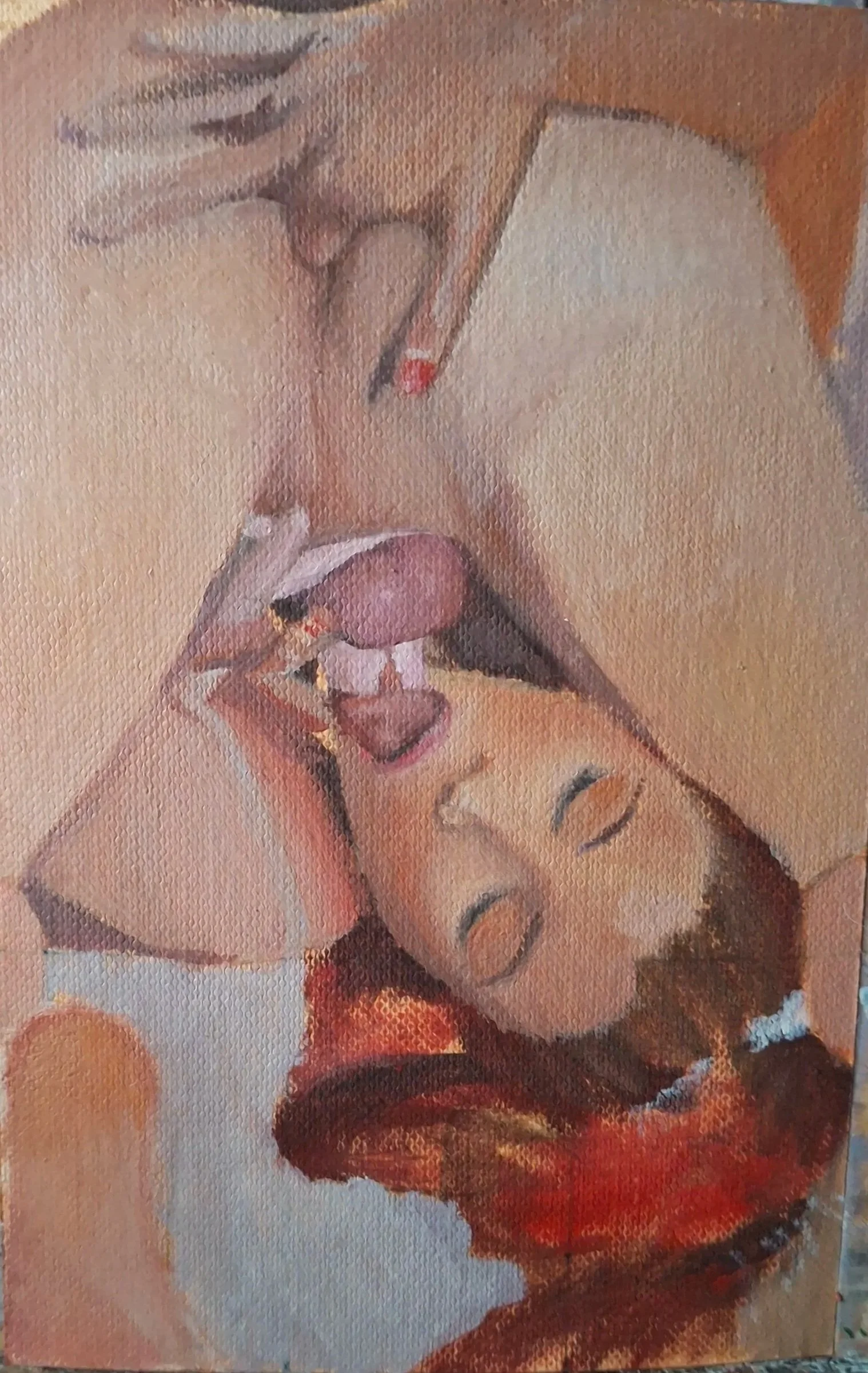 2026 oil on paper