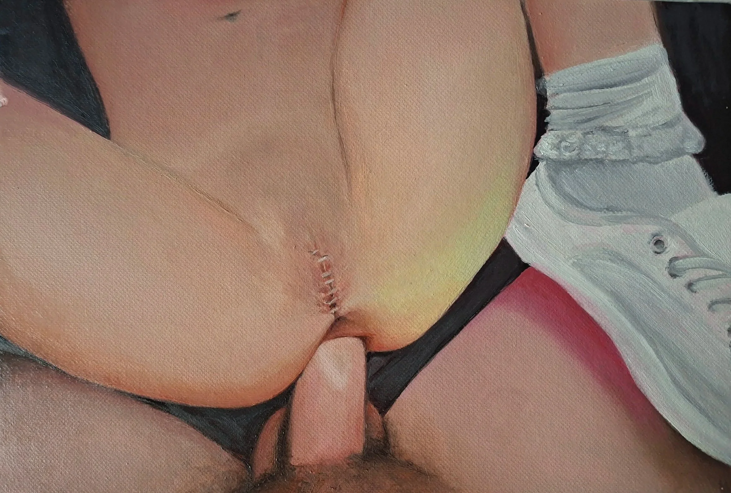 2025 oil on paper (A5)