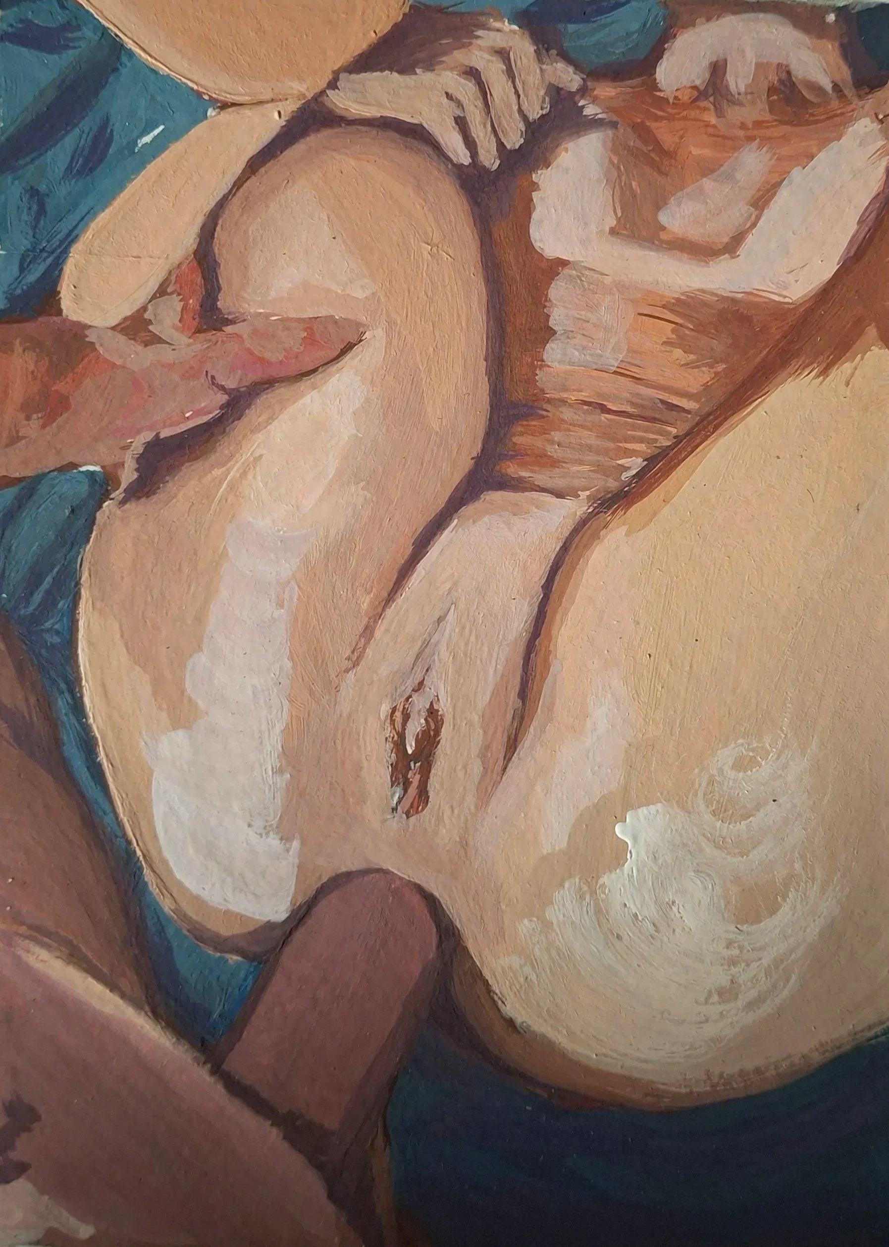 2024 gouache on paper