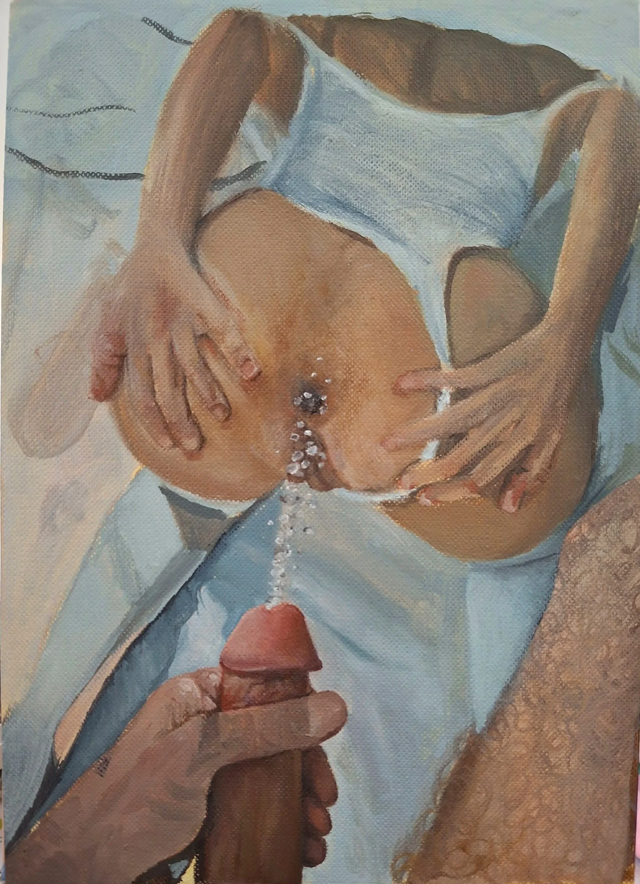 2025 oil on paper