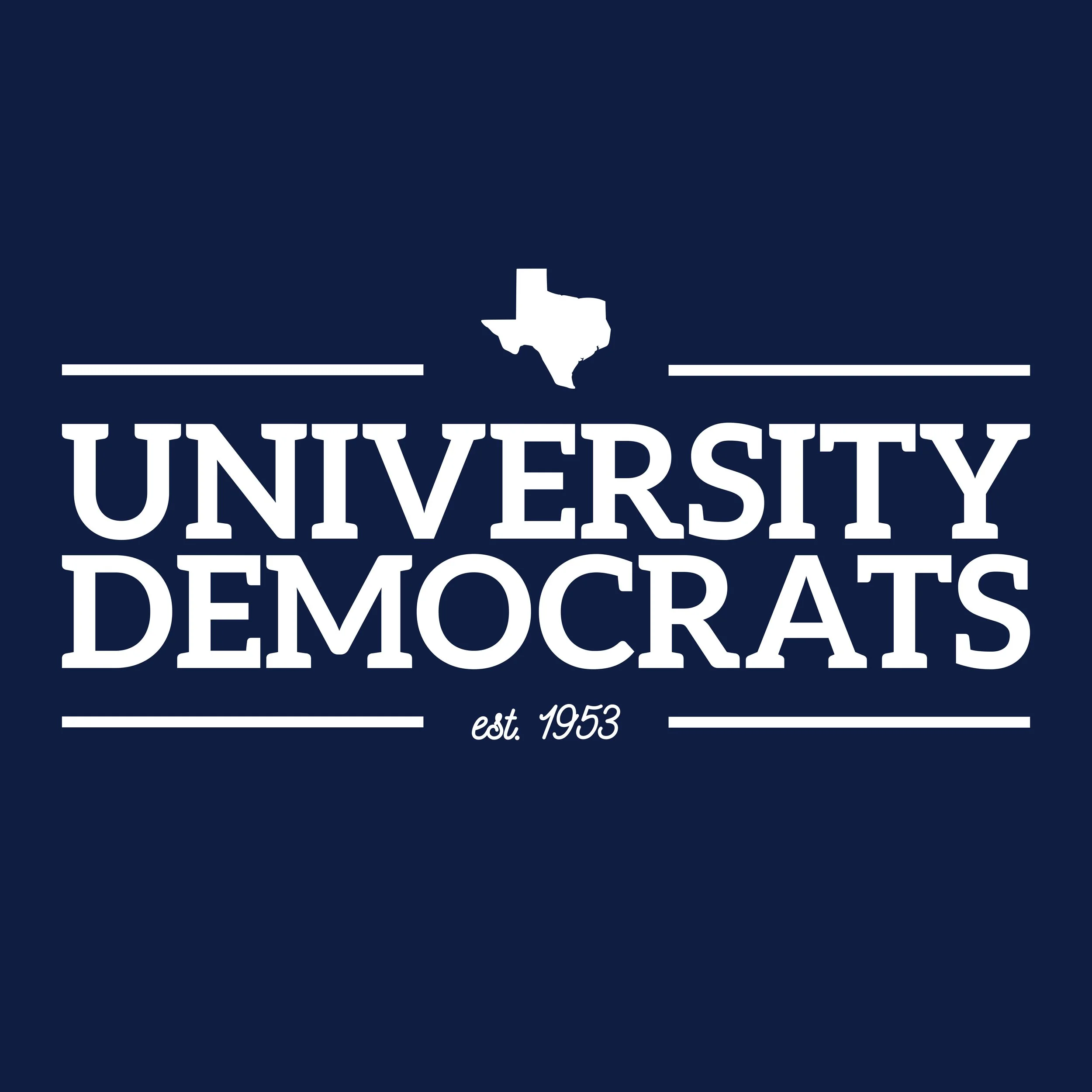 I was a member of University Democrats of UT Austin from 2016 to 2020. This logo I designed (partially through committee) is still in use by the organization today.