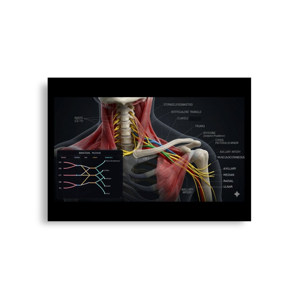 Brachial Plexus Poster