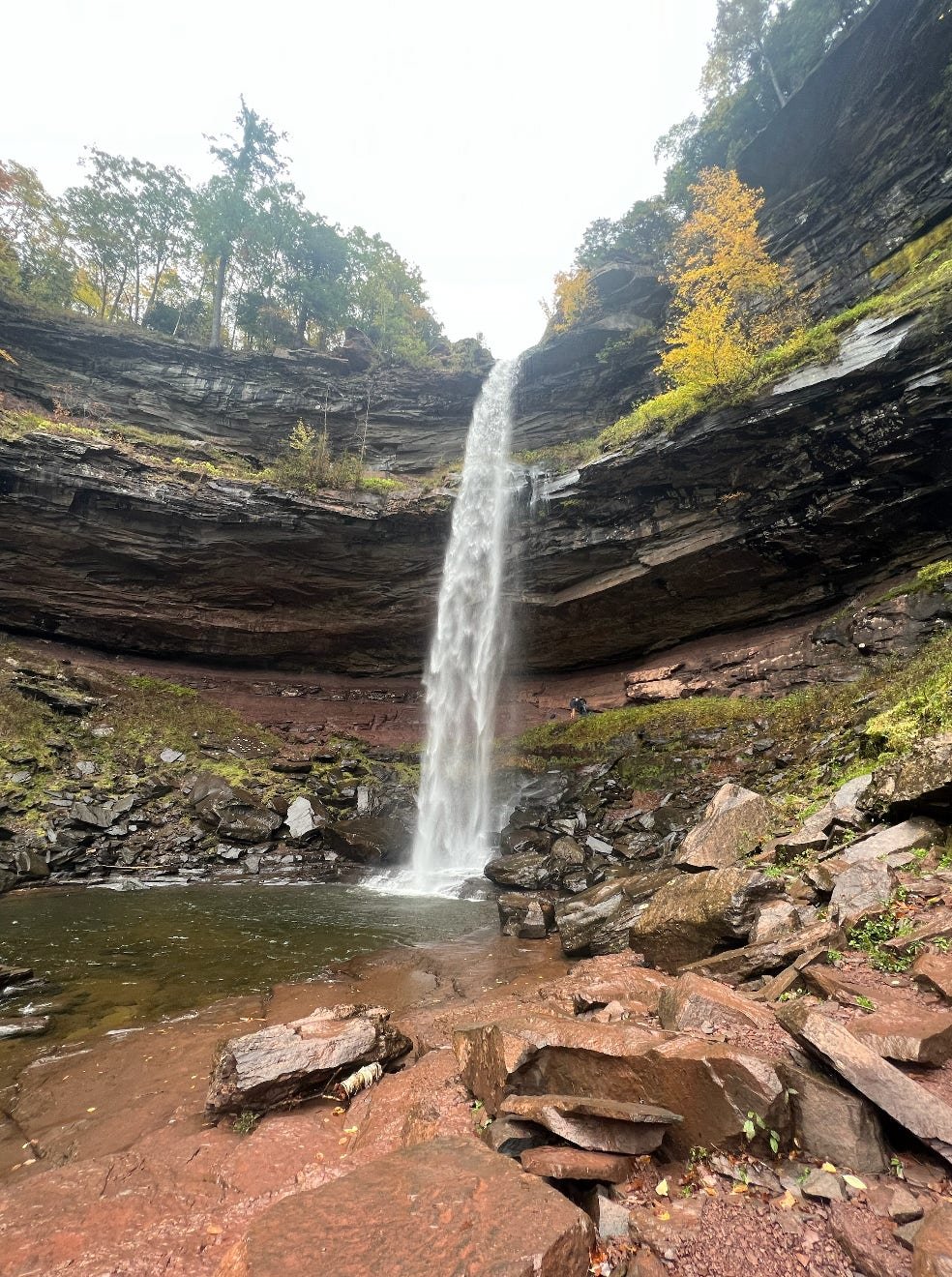 A hike to Kaaterskill Falls, Catskills