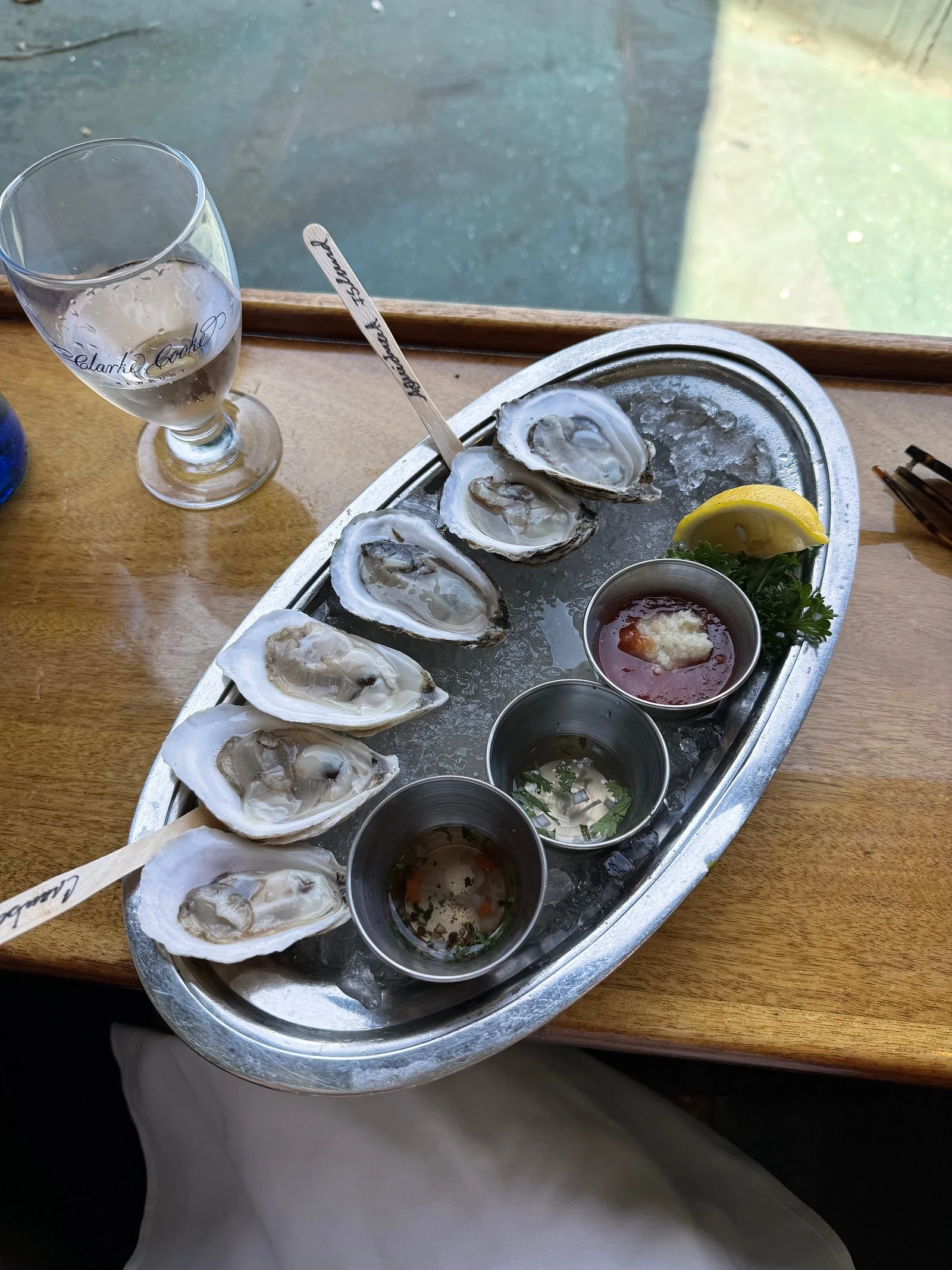 Oysters in Newport