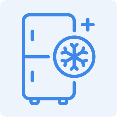 Commercial refrigeration service icon
