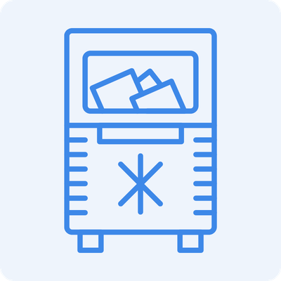 Ice machine service icon