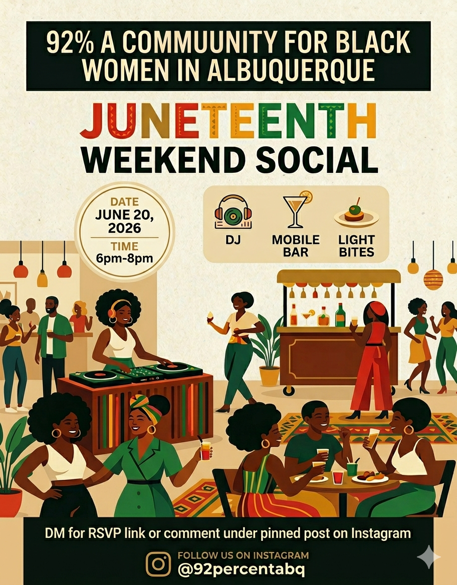 92% Juneteenth Weekend Celebration
