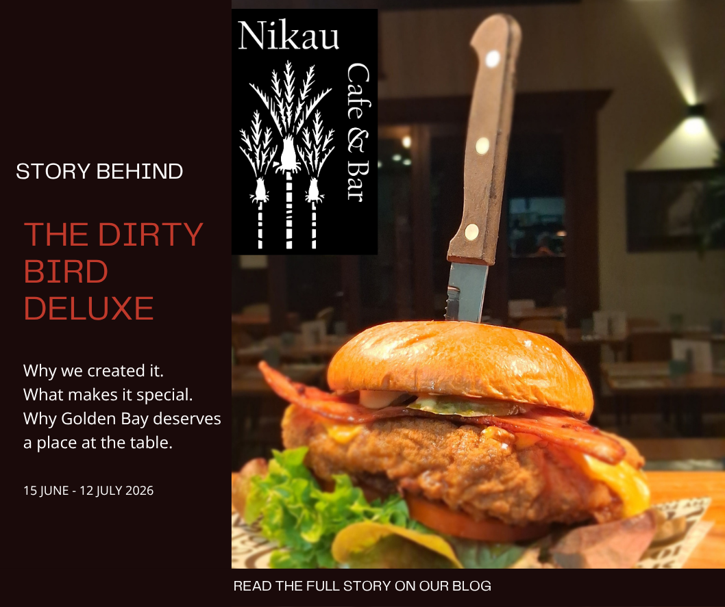 Nikau Cafe &amp; Bar Takes on Burger Nelson Tasman 2026 with the Dirty Bird Deluxe