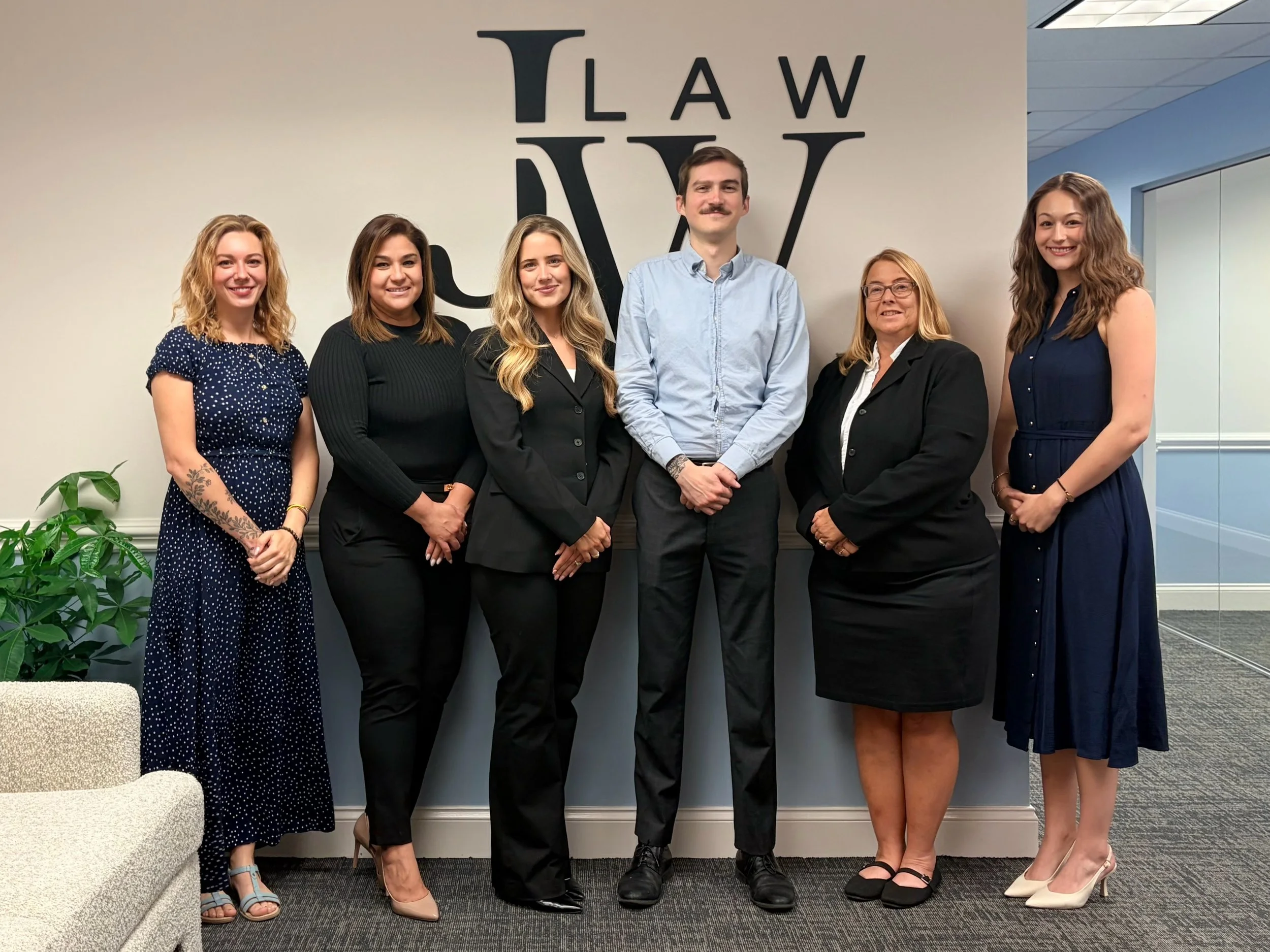 From left: Joanna Nenczyn, Yamel Zedeno, Lauren Currin, Jacob Wood, Libby Veditti, and Madelyn Cox.
