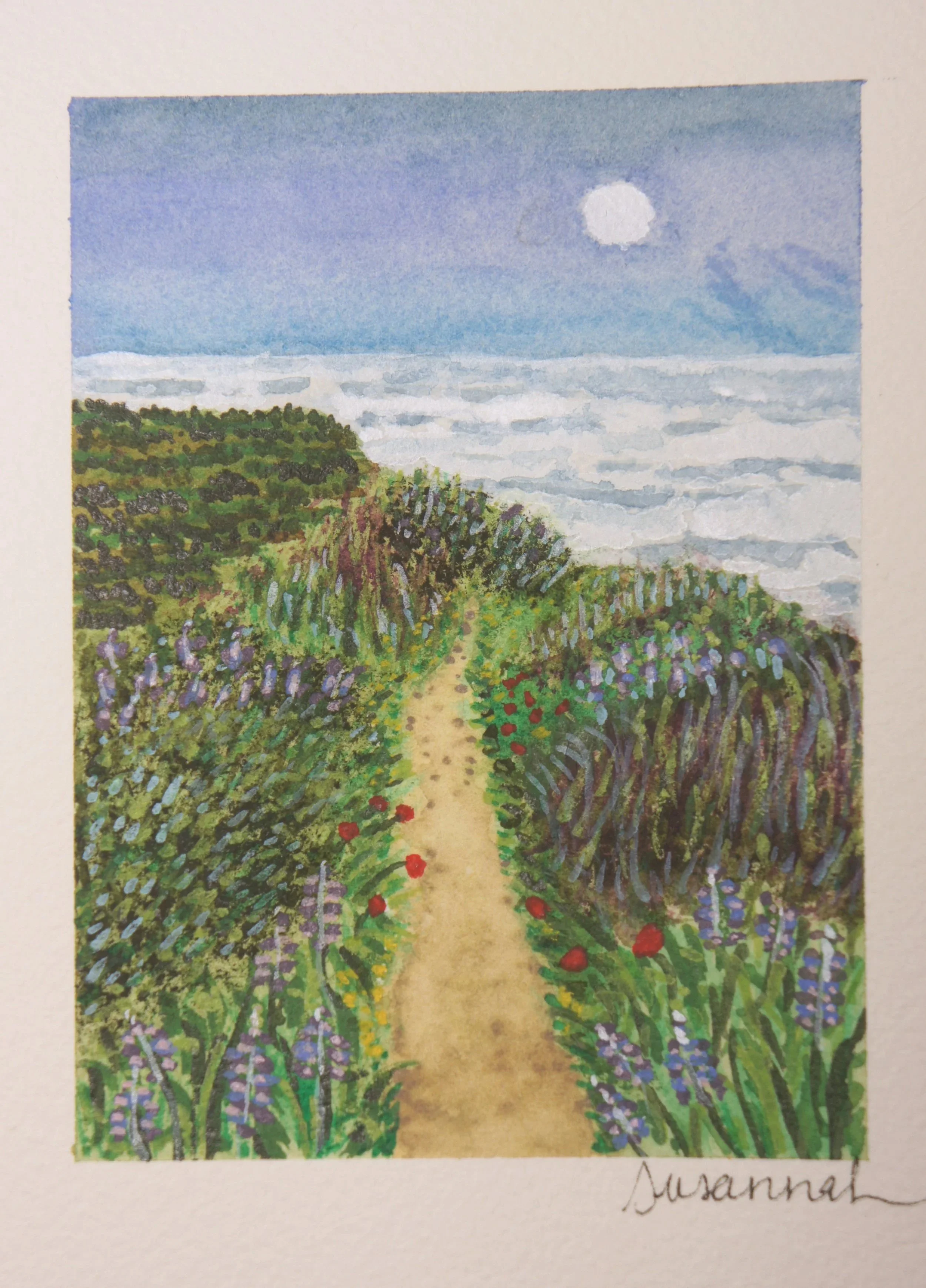 Muir Beach - 4x5,  $125,  Available