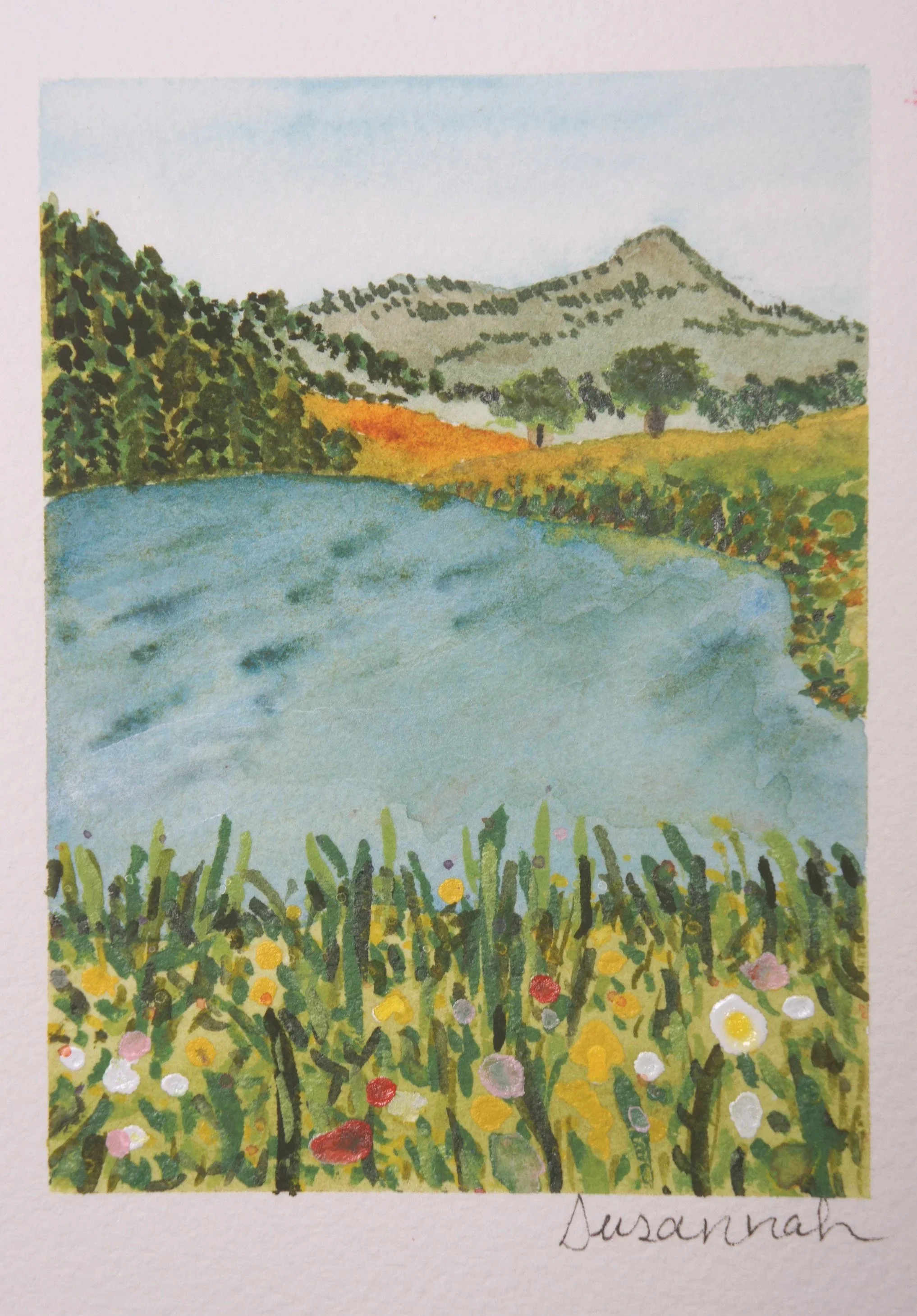 Mountain View - 4x5,  $125,  Available