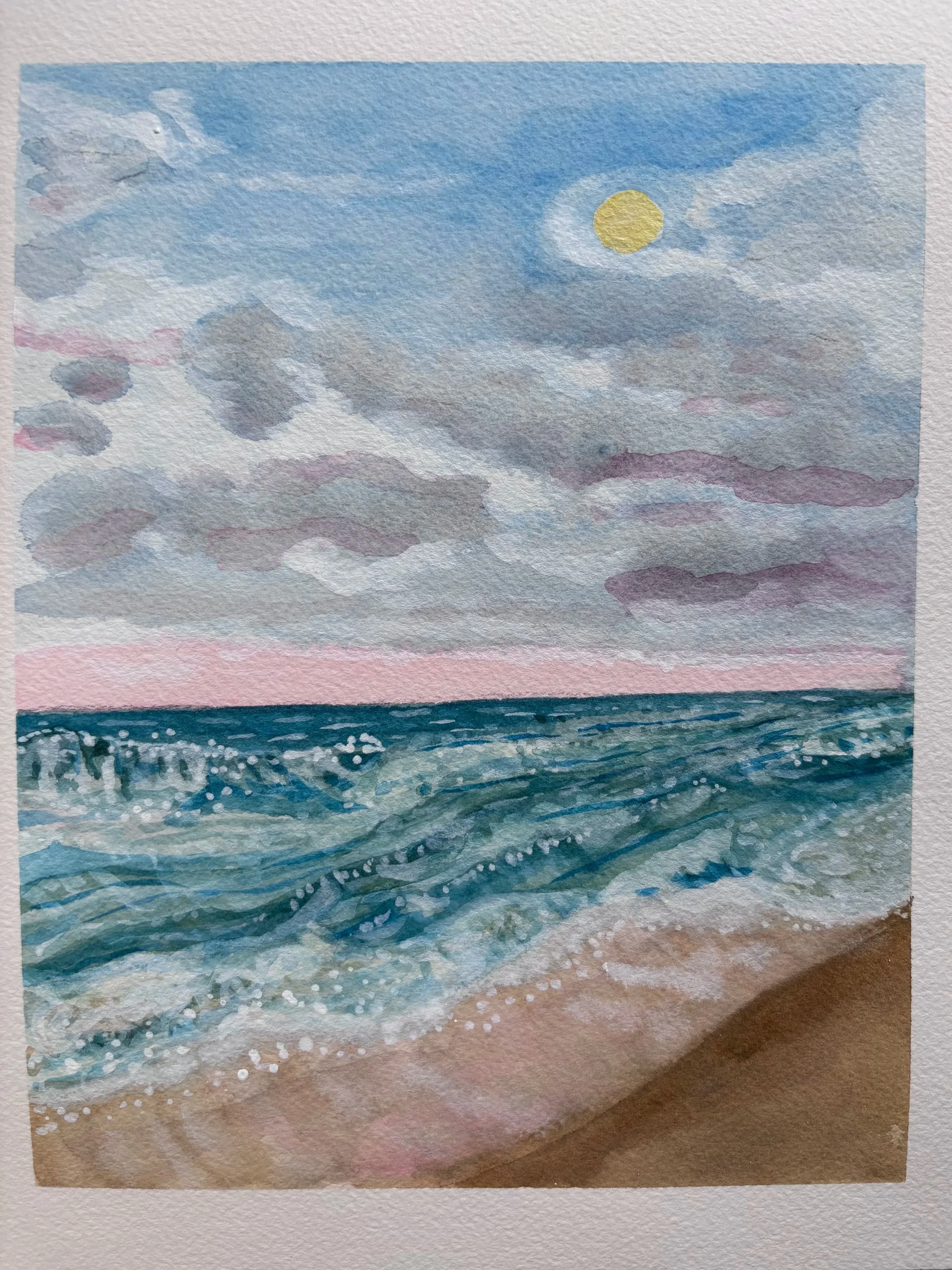 Crashing Waves - 8x10,  $200,  Available