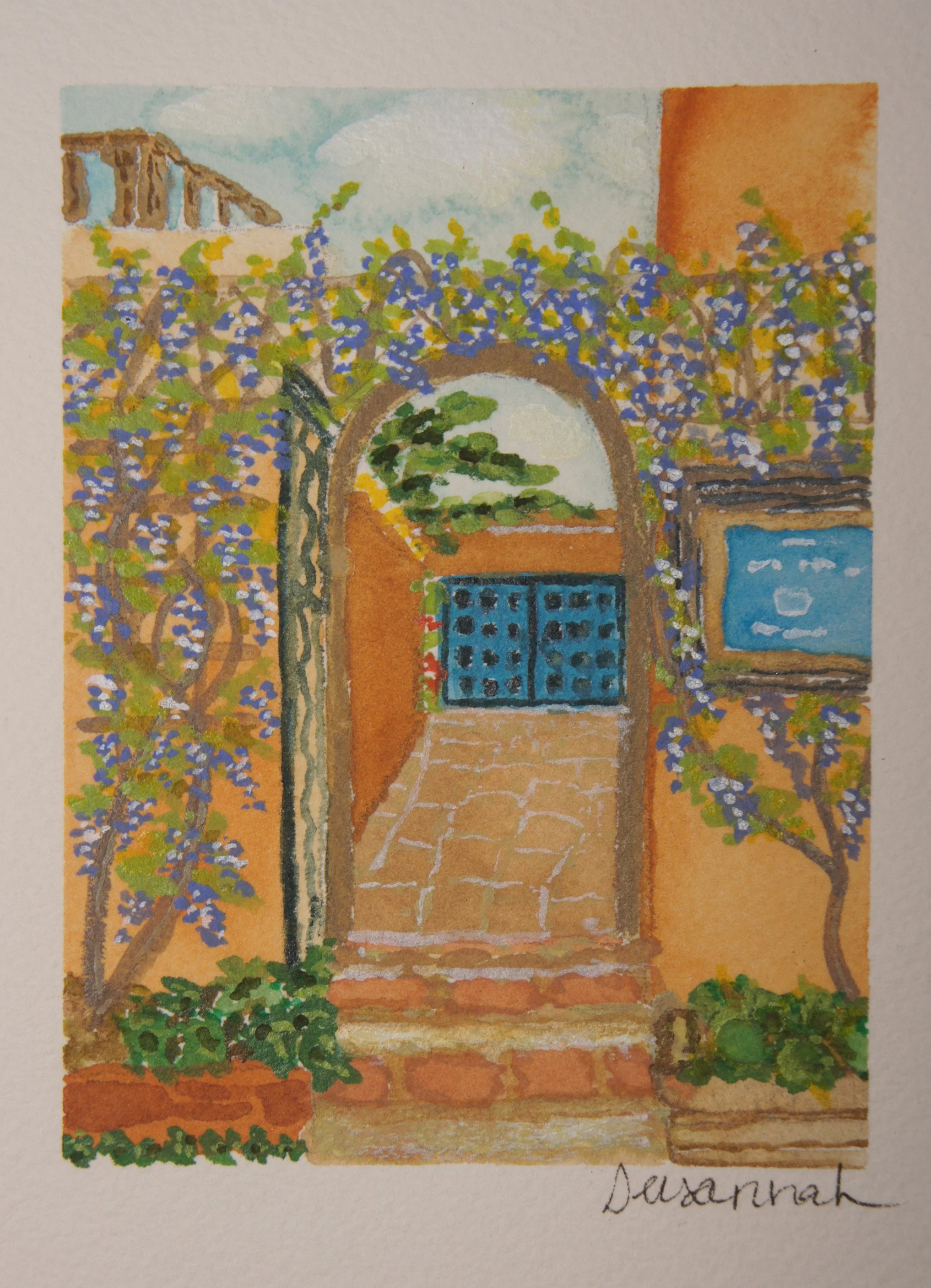 Inn of the Five Graces - 4x5,  $125,  Available