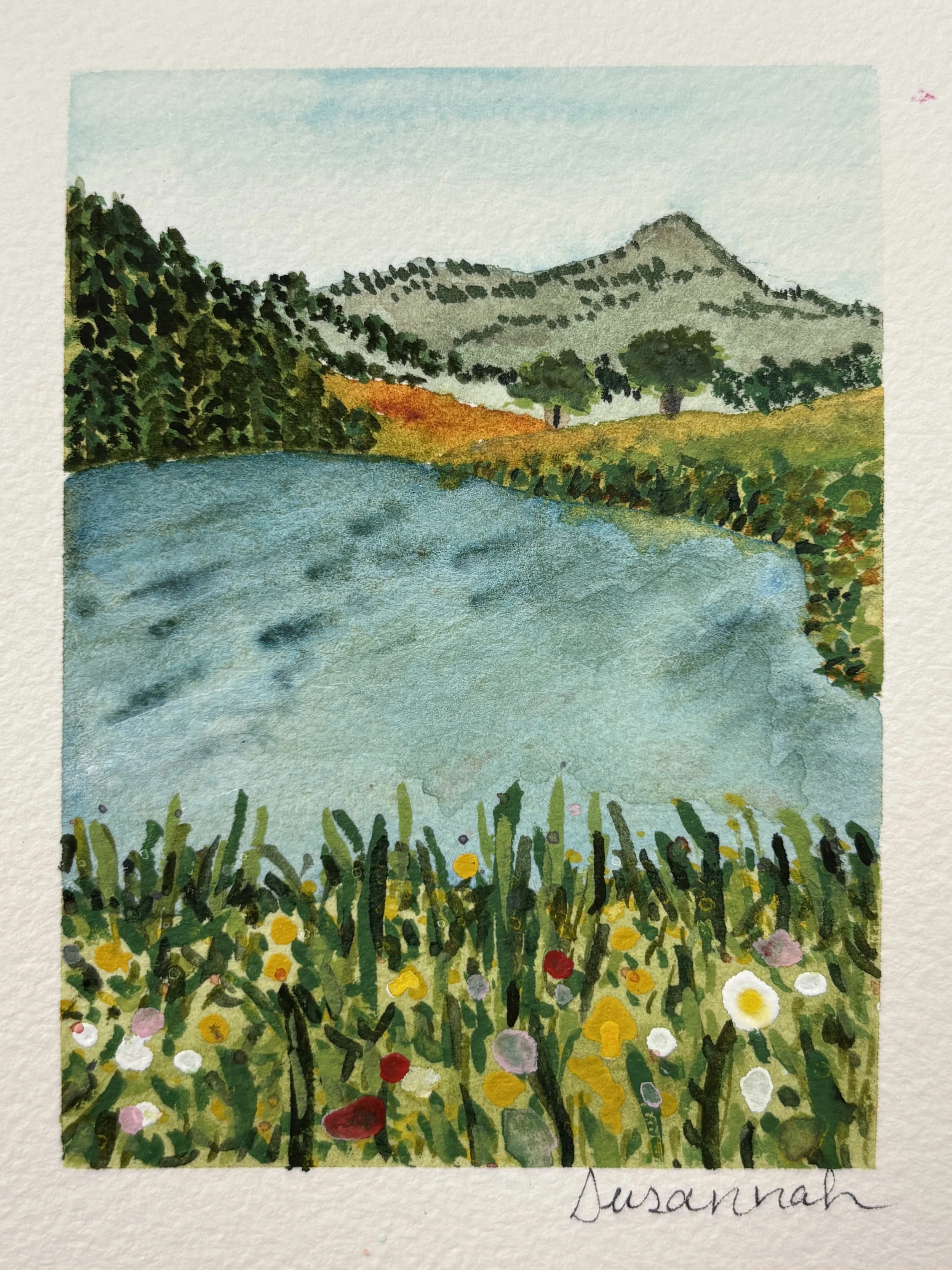 Mountain View - 4x5,  $125,  Available
