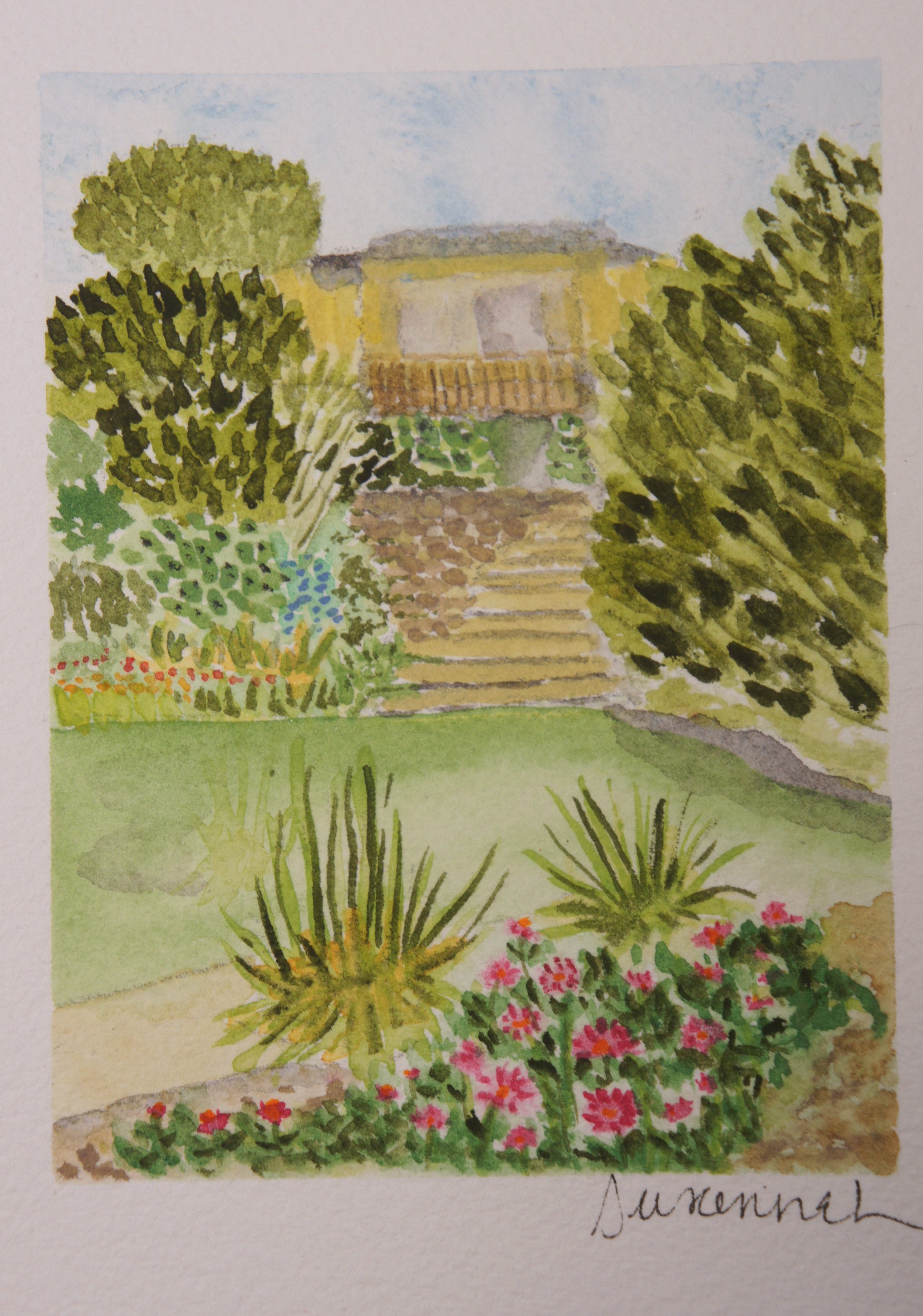 Secret Marfa Garden - 4x5,  $125,  Available
