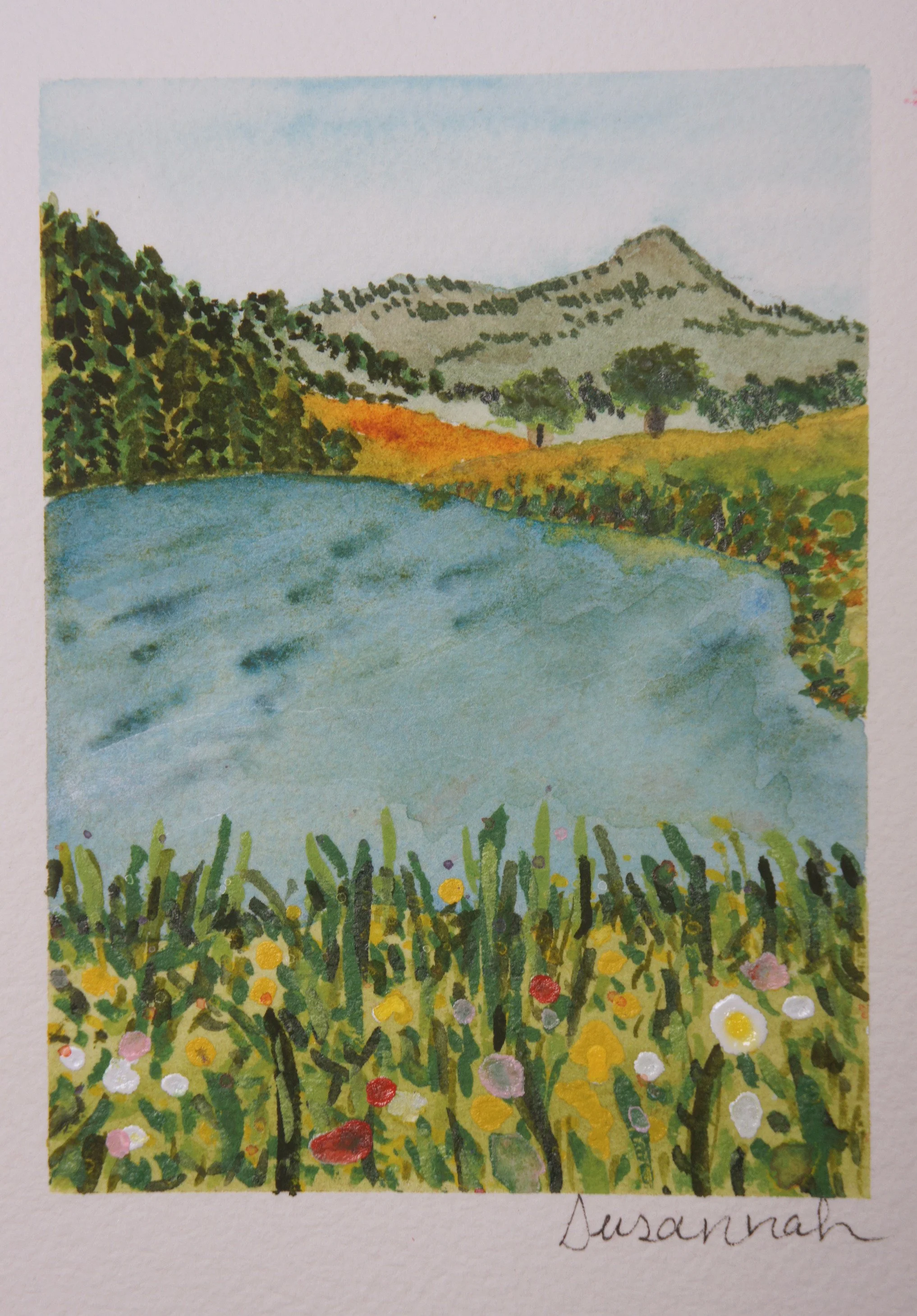 Mountain View - 4x5,  $125,  Available