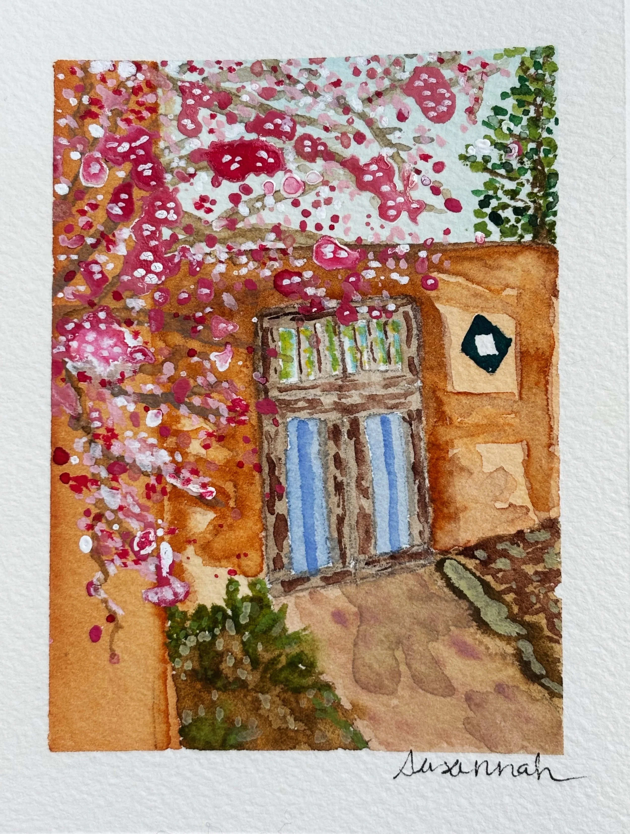Spring Blooms - 4x5,  $125,  Sold