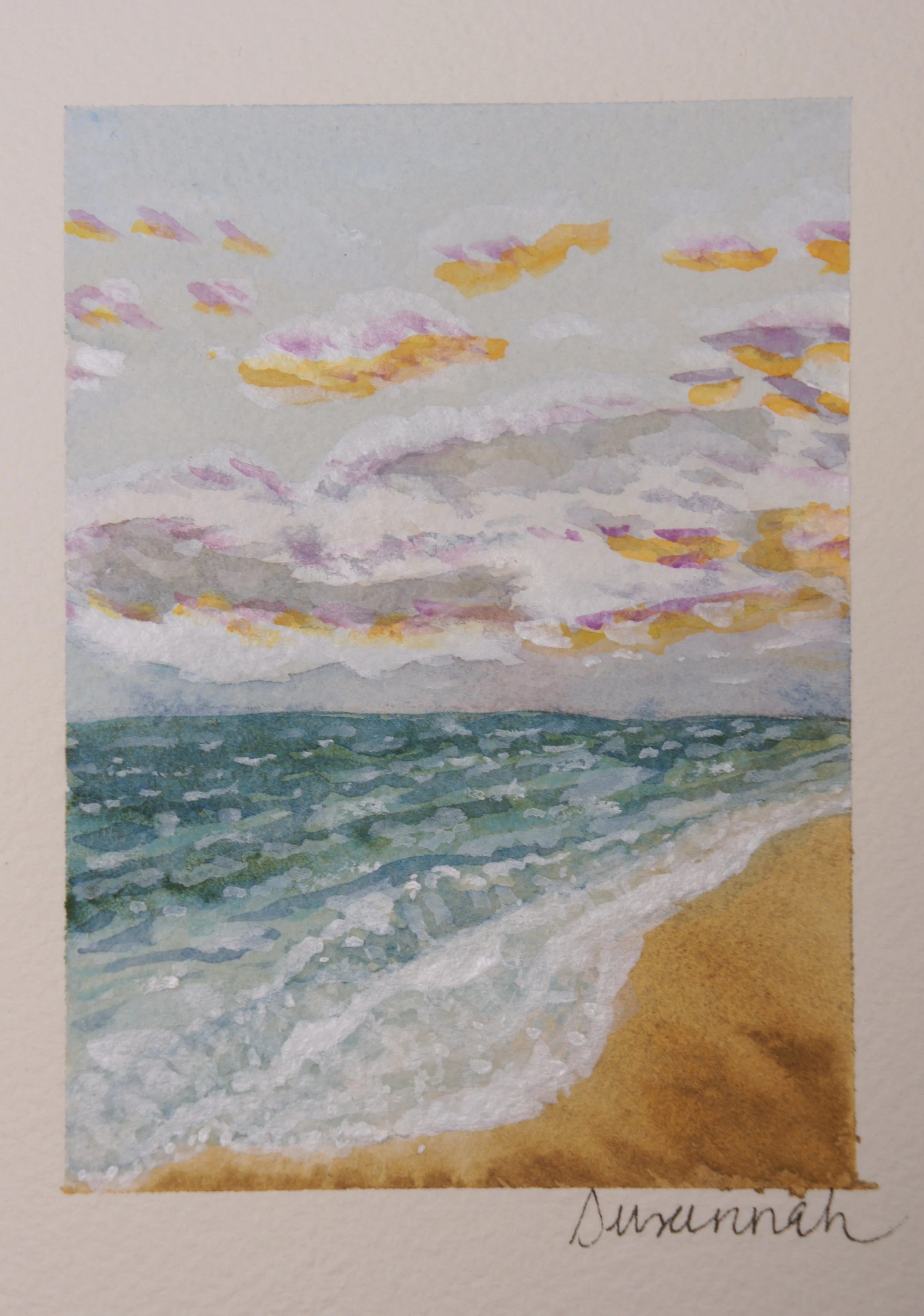 Serene Sea - 4x5,  $125,  Available