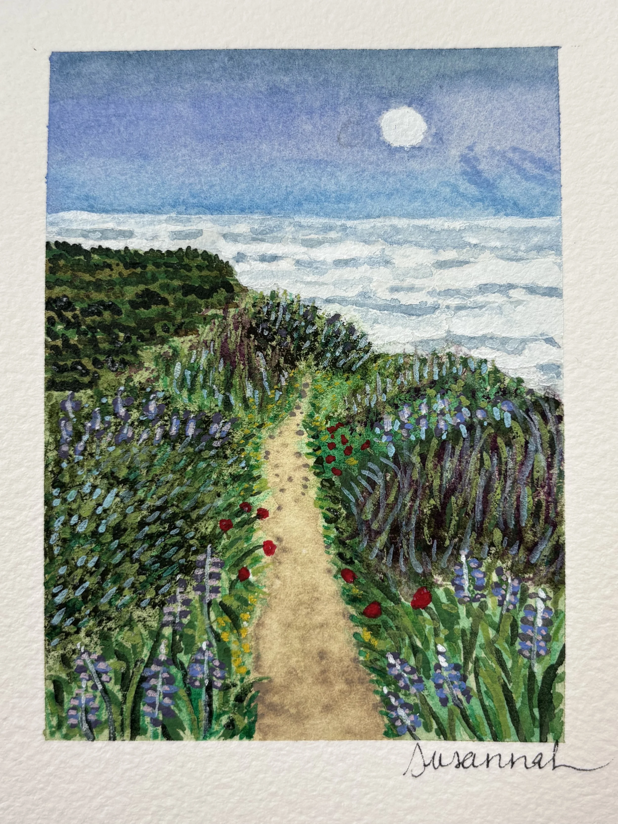 Muir Beach - 4x5,  $125,  Available