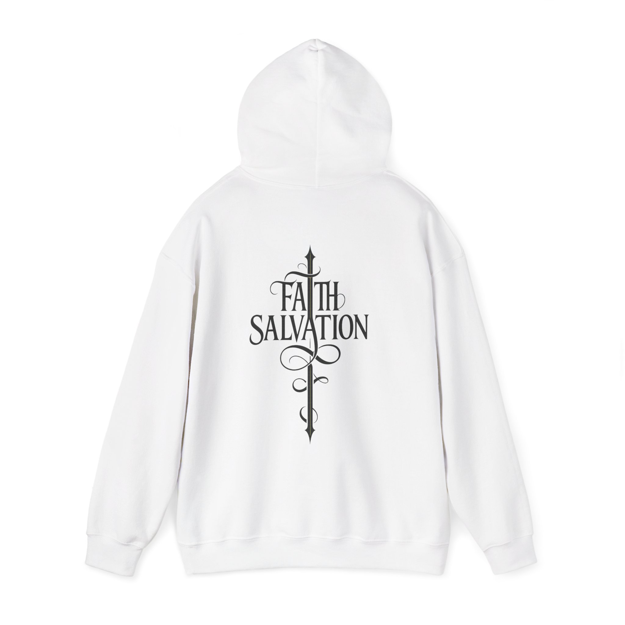 Faith & Salvation Unisex Heavy Hooded Sweatshirt